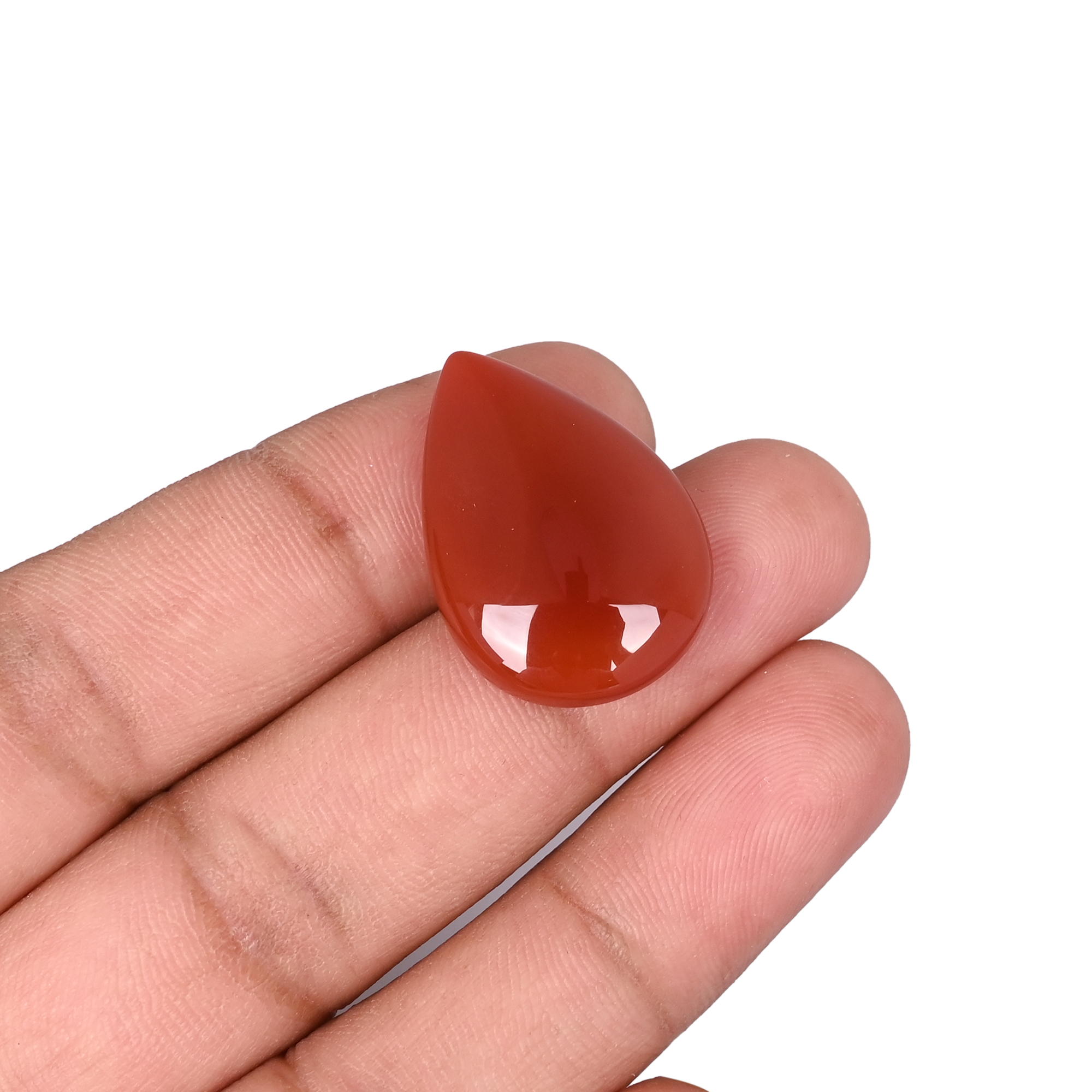 Natural Honey Onyx 26x18mm Pear Cabochon 1985Cts Best Quality Gemstone by Ishu Gems for Jewelry Making