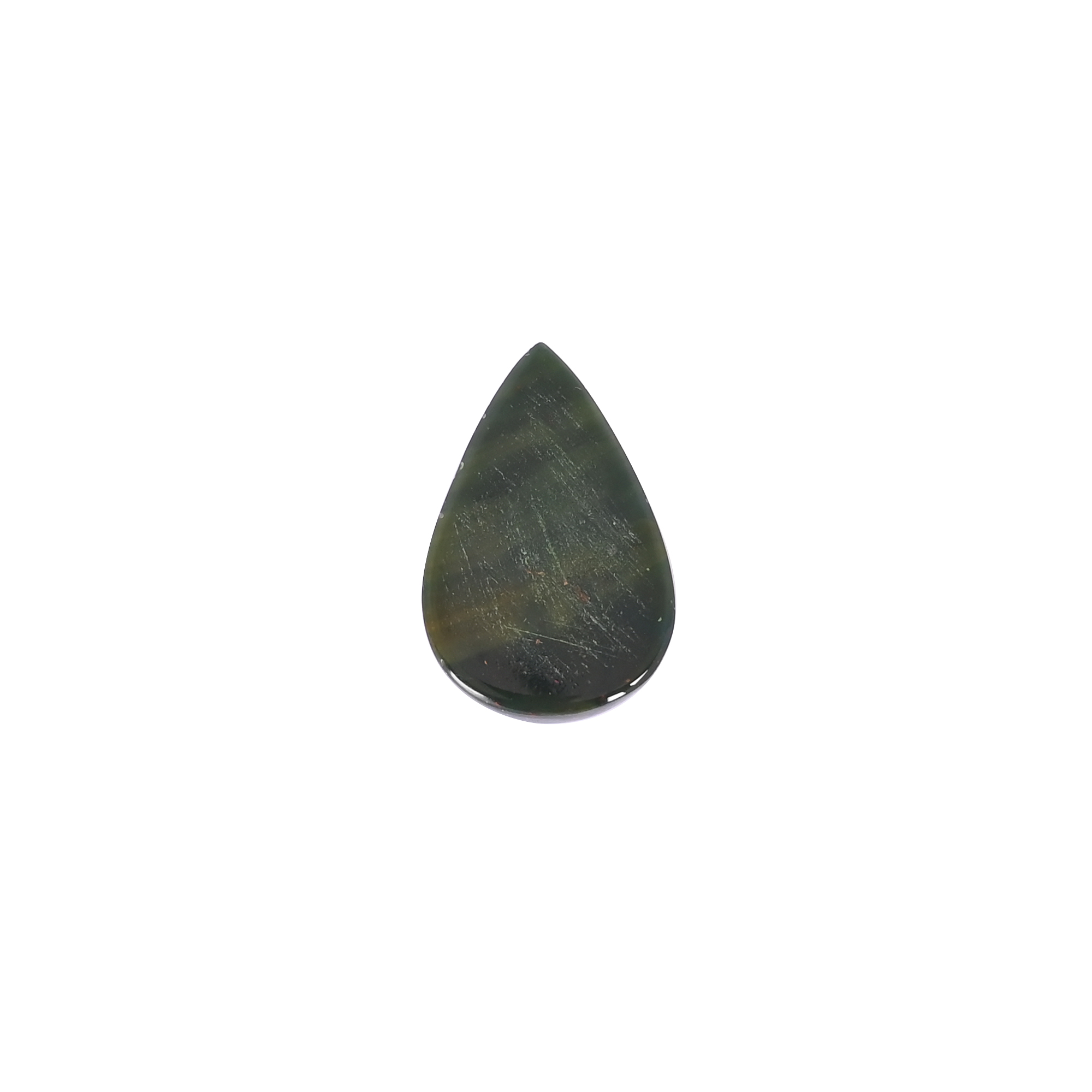 Natural Golden Sheen Obsidian Pear Shape Cabochon Polished Loose Gemstone for Jewelry Making