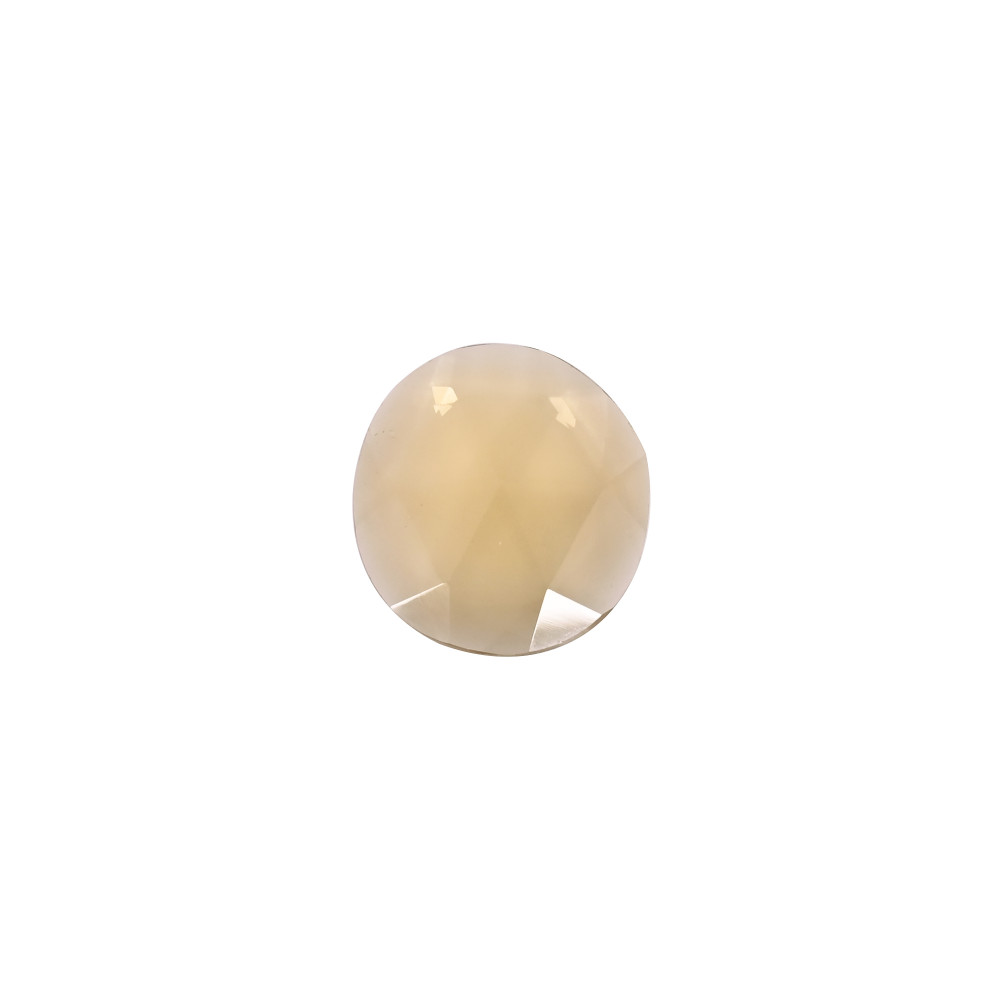 Image of Natural Smoky Quartz Gemstone 24x22mm Rose Cut 21.15Cts Best Quality Natural Gemstone for Jewelry