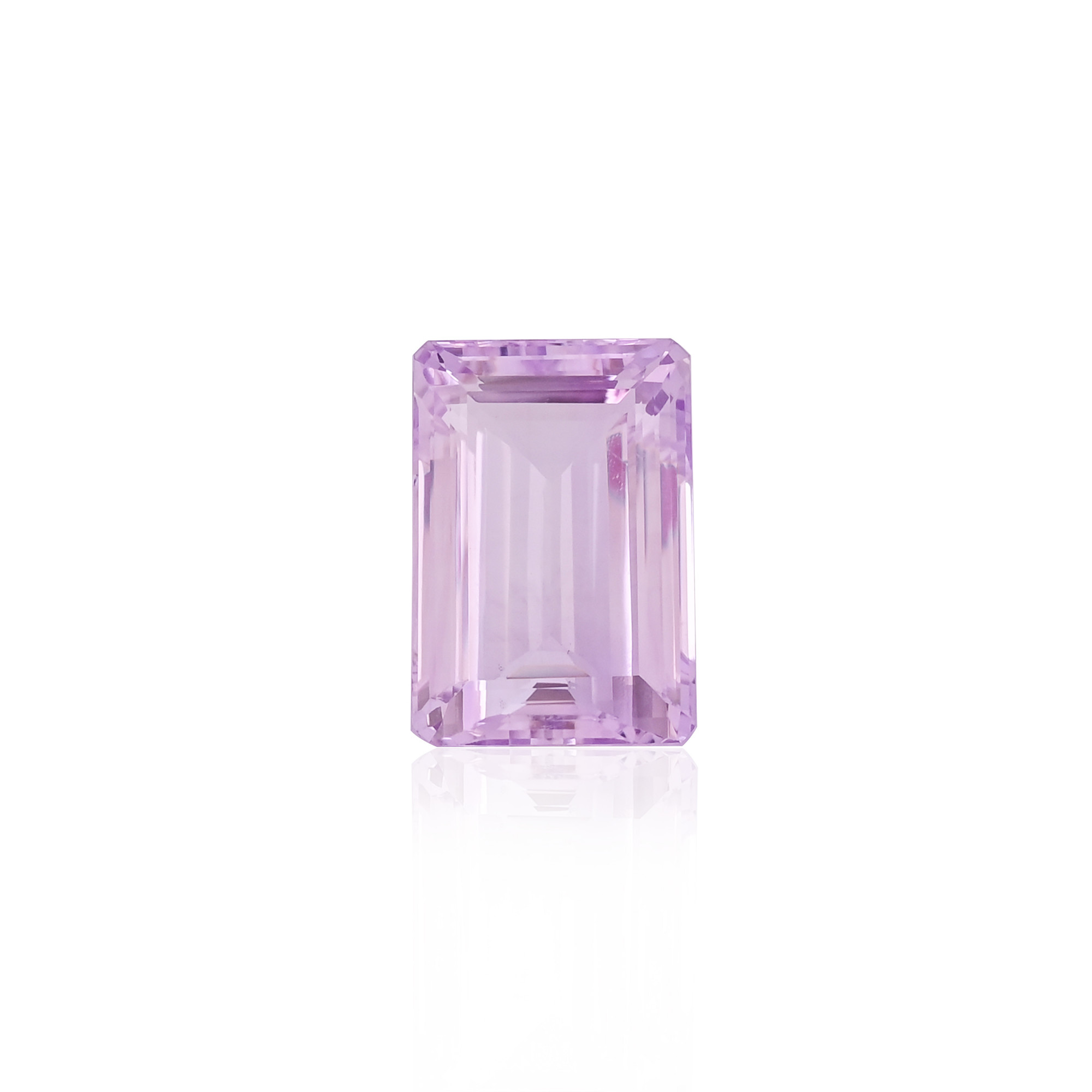 Natural Pink Amethyst 36X25MM Rectangle Normal Cut 135Cts 1 Piece Gemstone For Making Jewelry