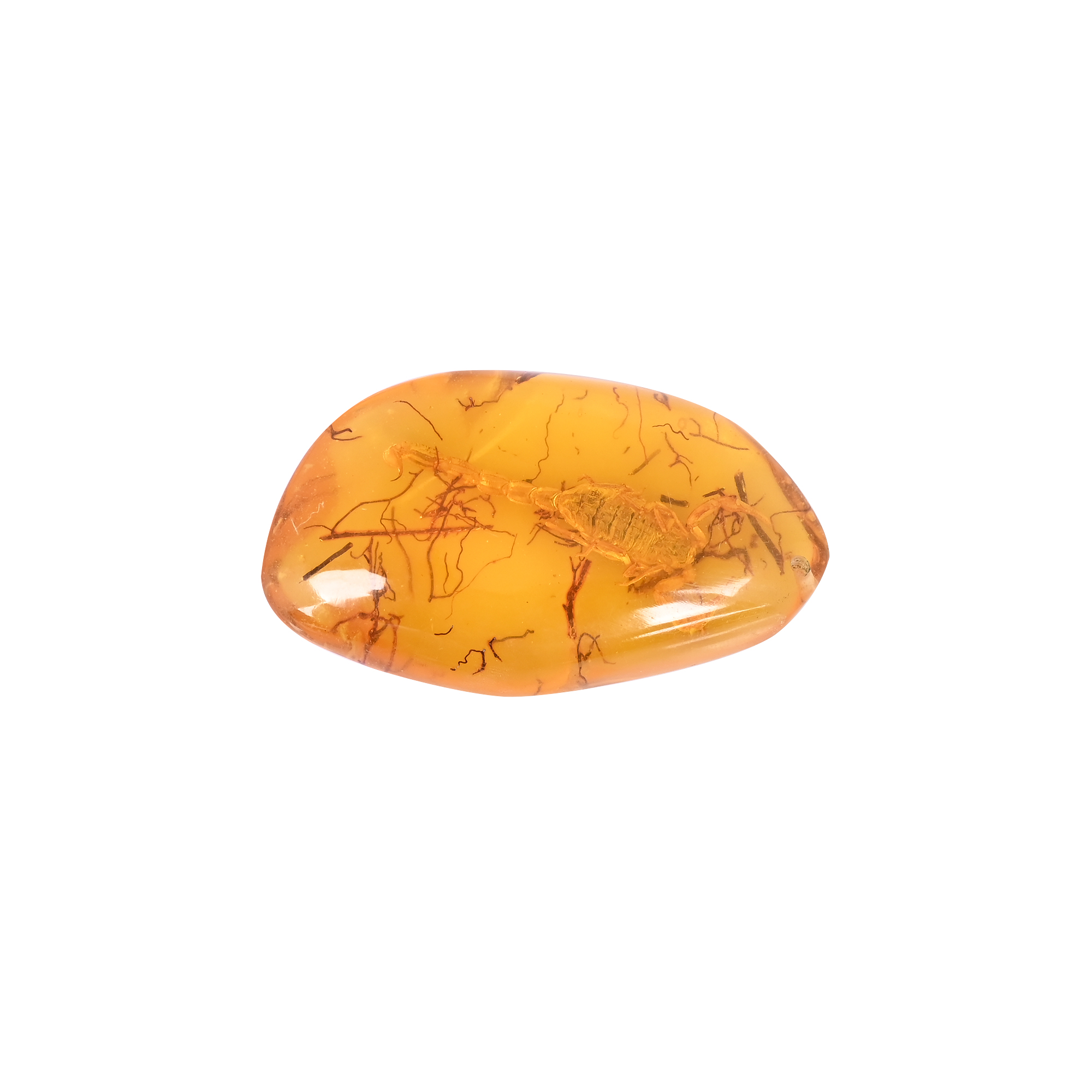 Ishu Gems AA Quality Lab Created Synthetic Amber 63x37mm Uneven Shape Gemstone 10815g Natural Treatments Customizable Womens
