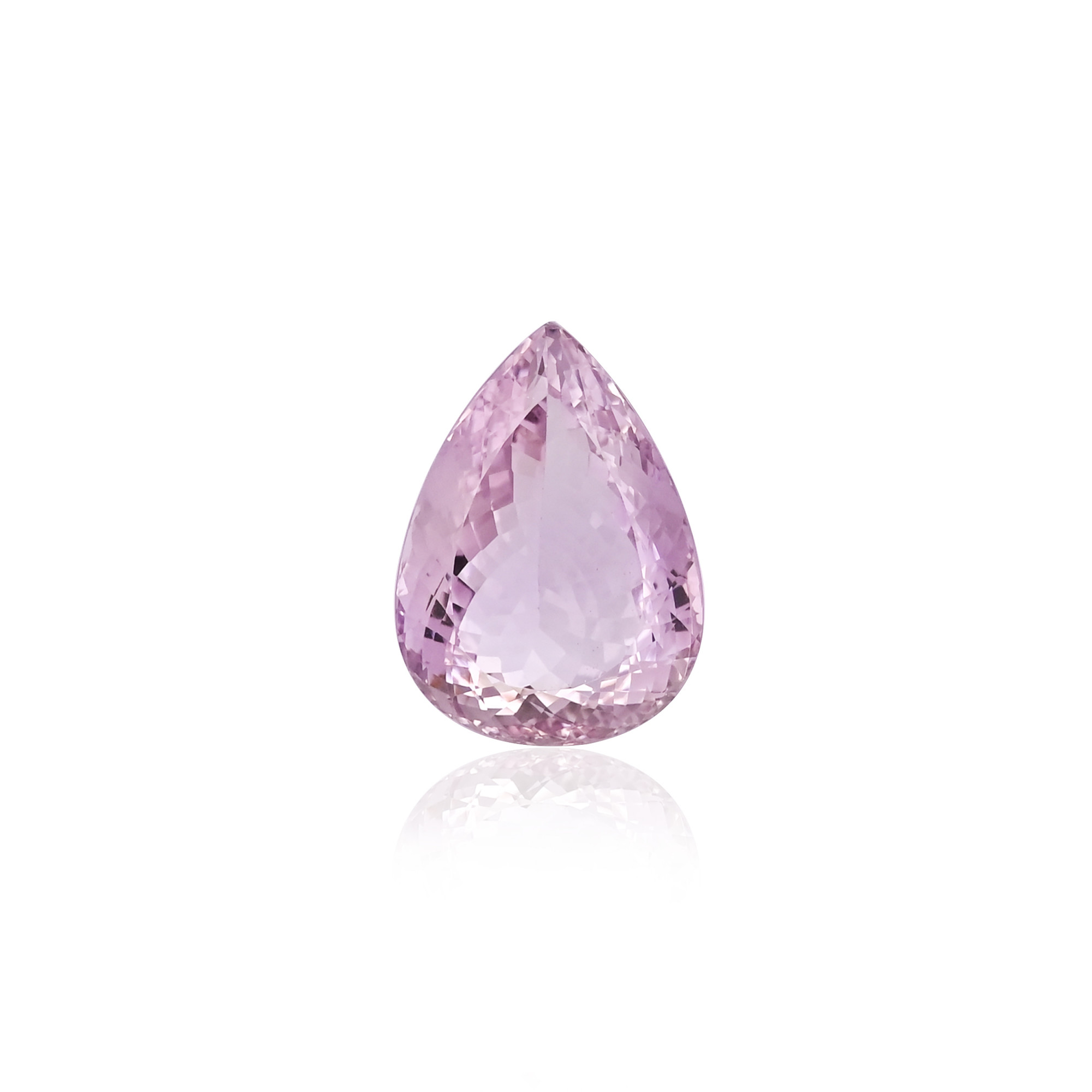 Natural Pink Amethyst 37X27MM Pear Normal Cut 11375Cts 1 Piece Gemstone For Making Jewelry