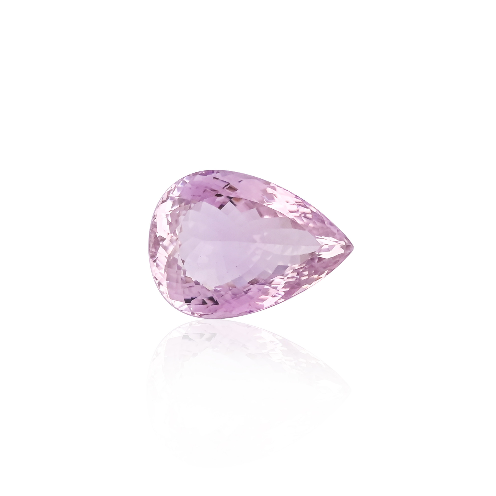 Natural Pink Amethyst 37X27MM Pear Normal Cut 11375Cts 1 Piece Gemstone For Making Jewelry