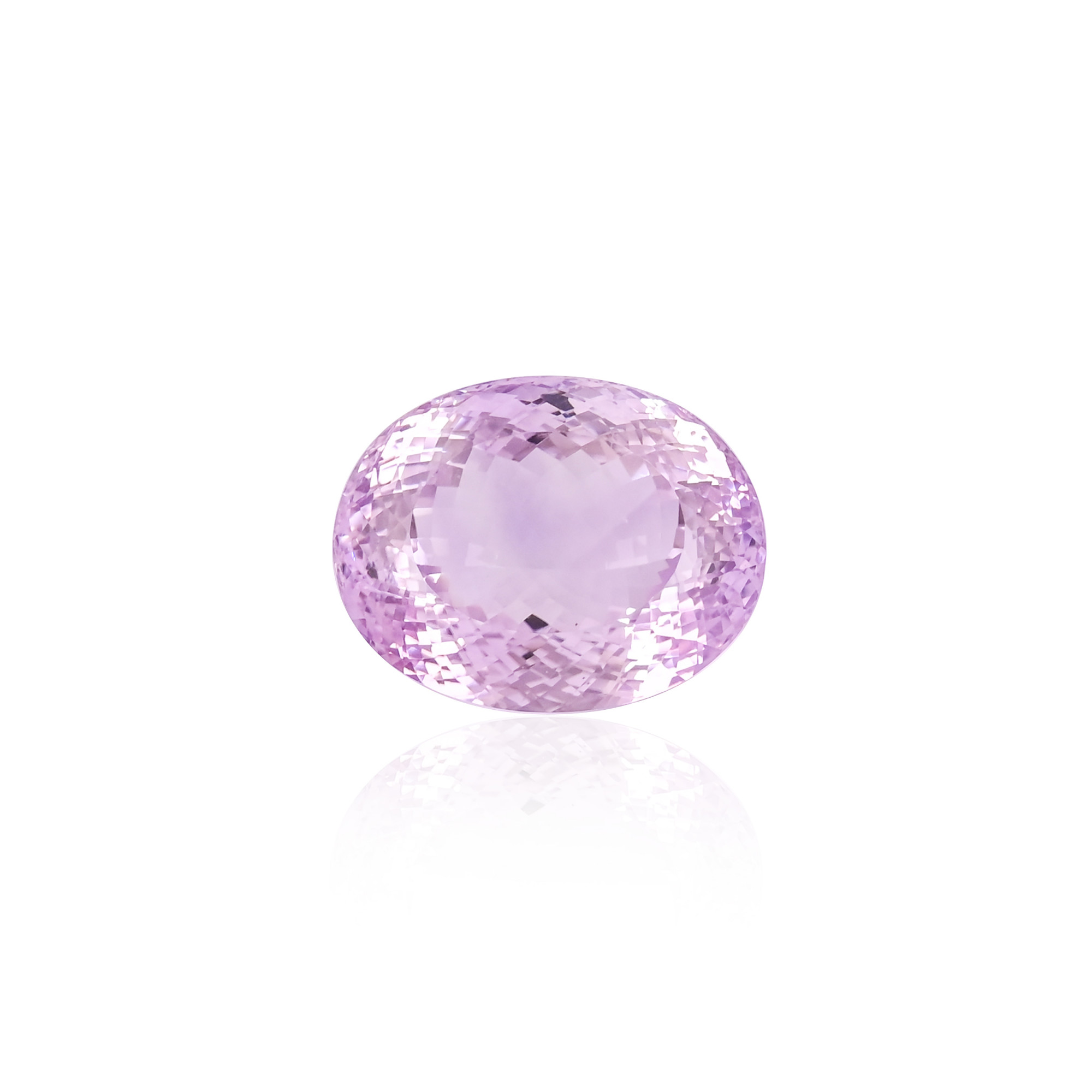Natural Pink Amethyst 35X28MM Oval Normal Cut 12440Cts 1 Piece Gemstone For Making Jewelry