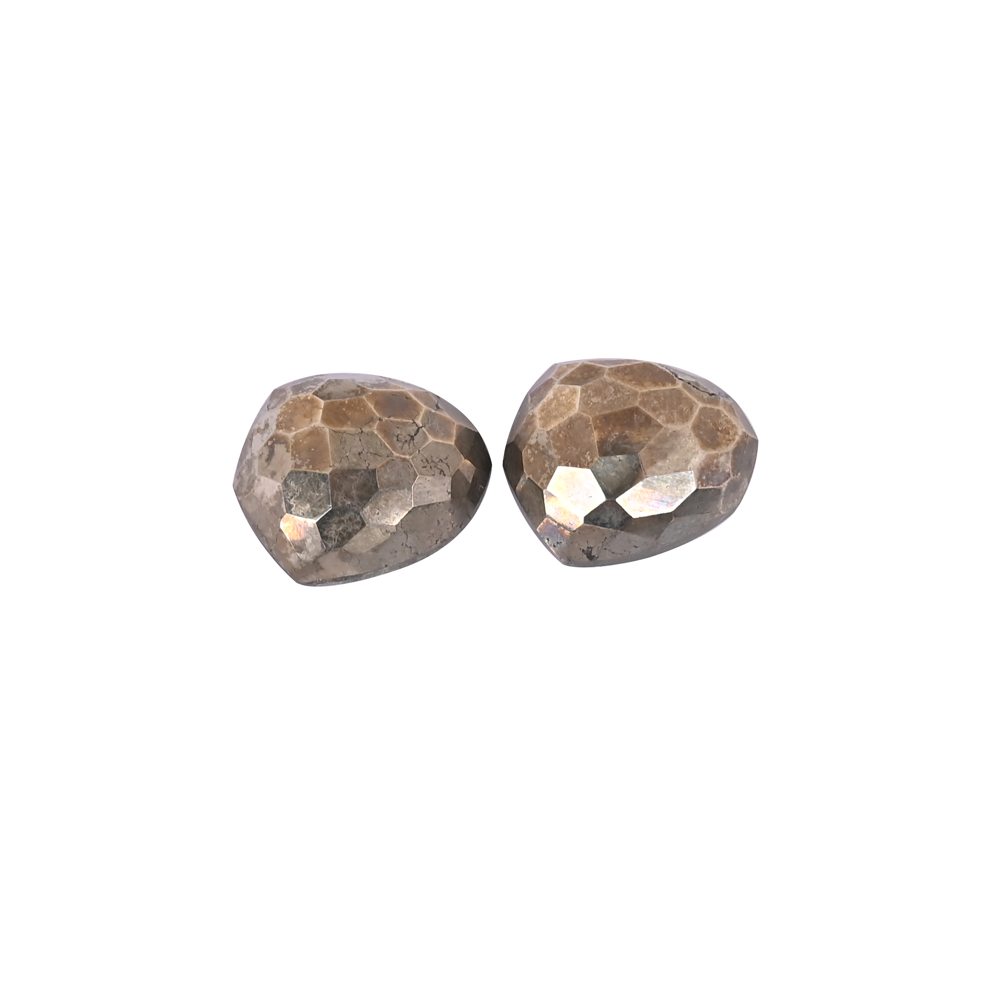 Natural Pyrite Gemstone 20x17mm Football Cut 3590Cts Best Quality Gemstone for Jewelry by Ishu Gems Customizable