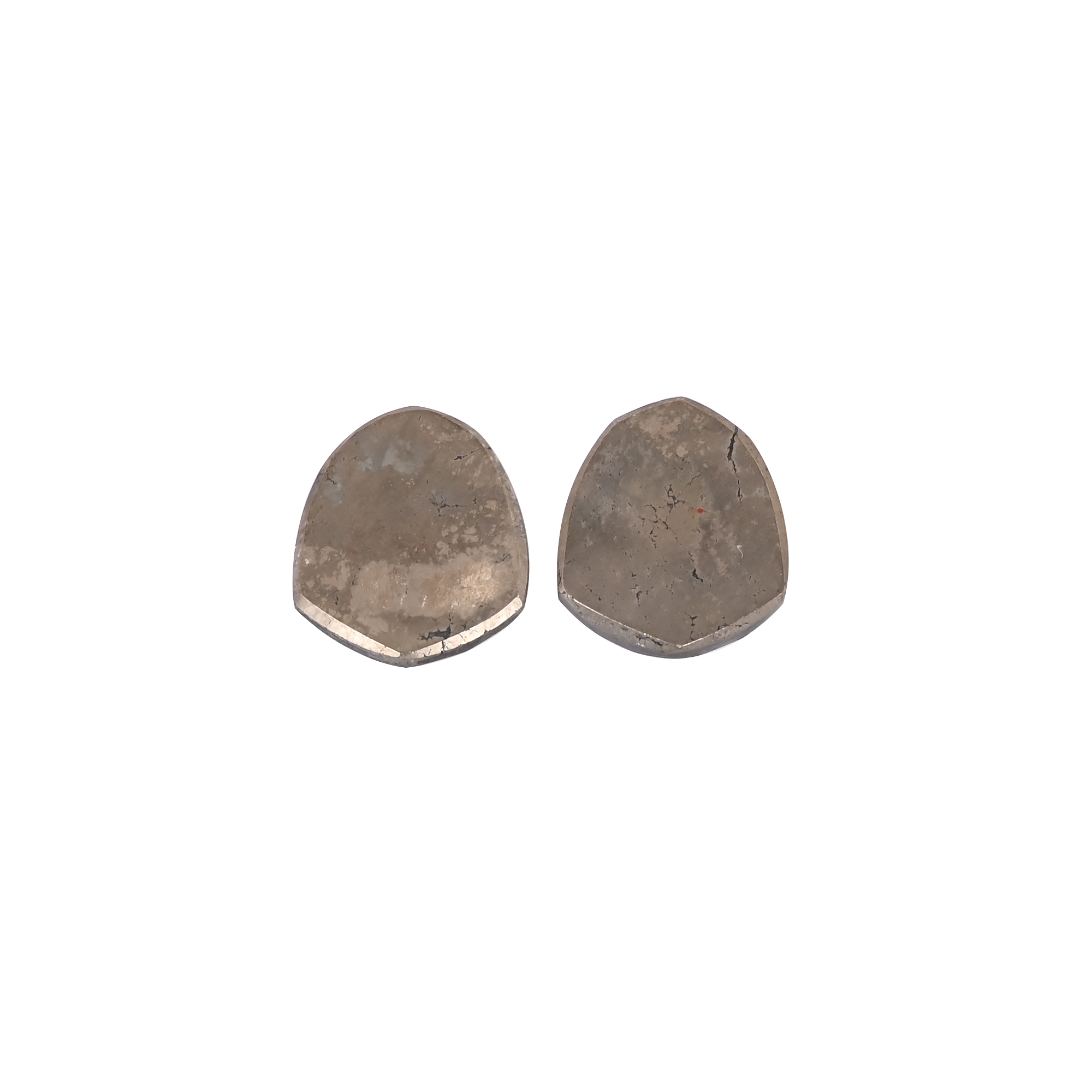 Natural Pyrite Gemstone 20x17mm Football Cut 3590Cts Best Quality Gemstone for Jewelry by Ishu Gems Customizable