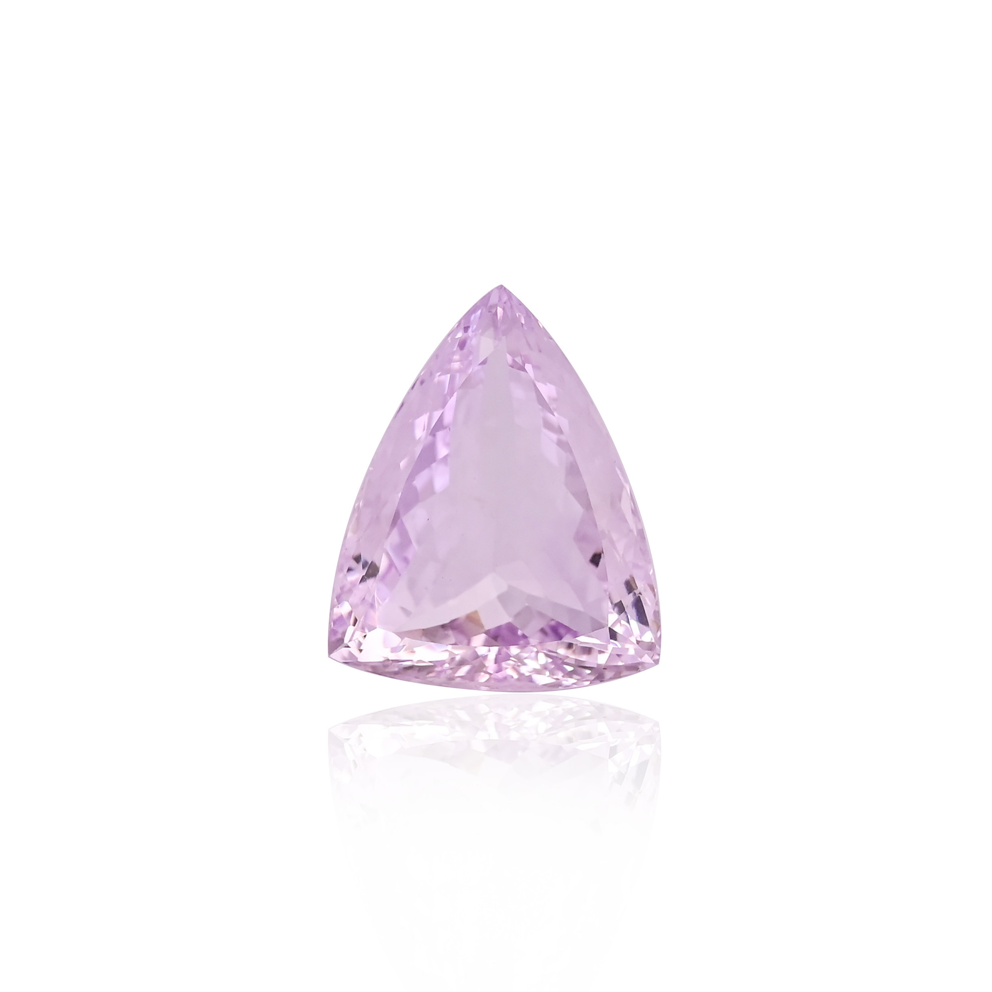 Natural Pink Amethyst 26X32MM Trillion Normal Cut 7155 Cts 1 Piece Gemstone For Making Jewelry