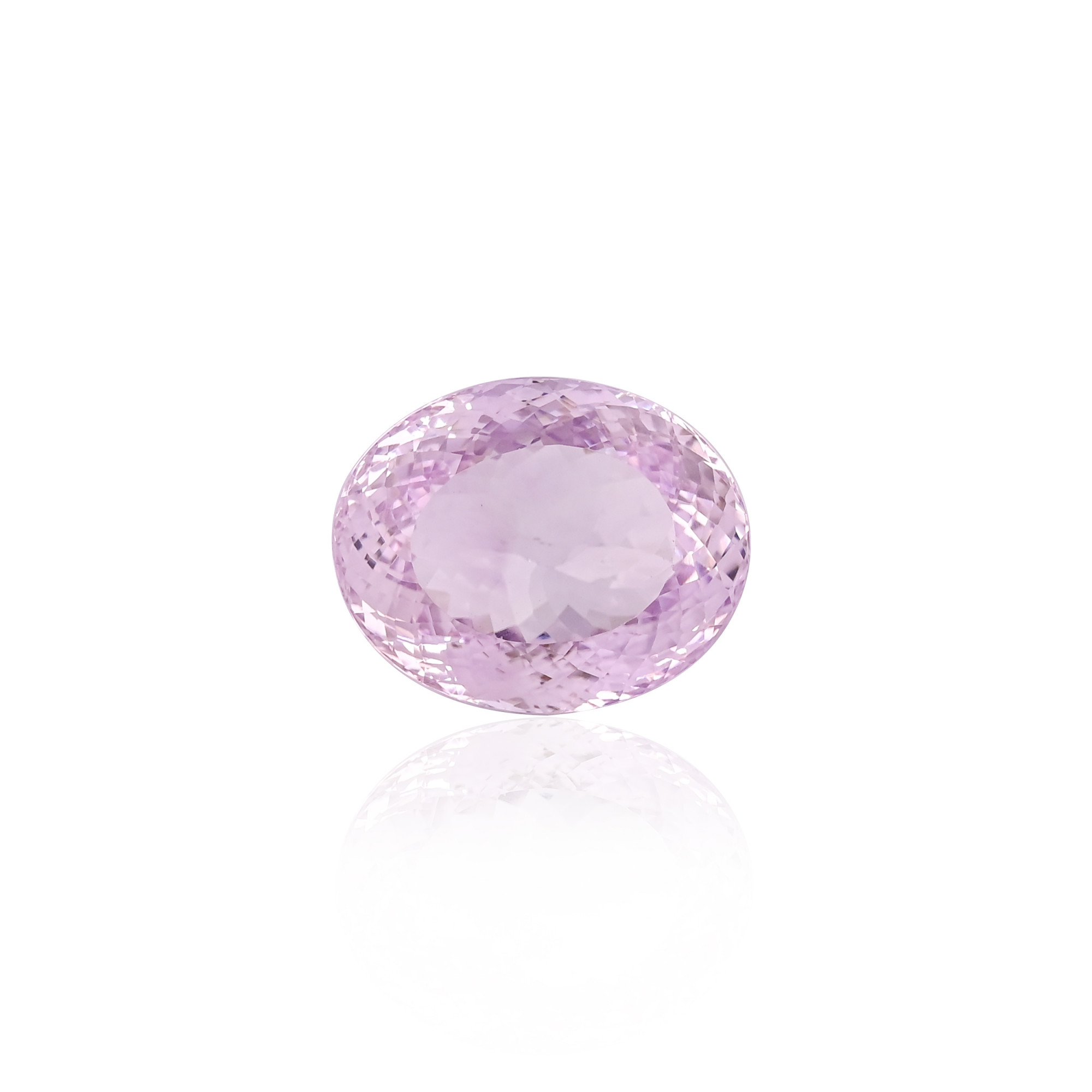 Natural Pink Amethyst 35X28MM Oval Normal Cut 15180Cts 1 Piece Gemstone For Making Jewelry