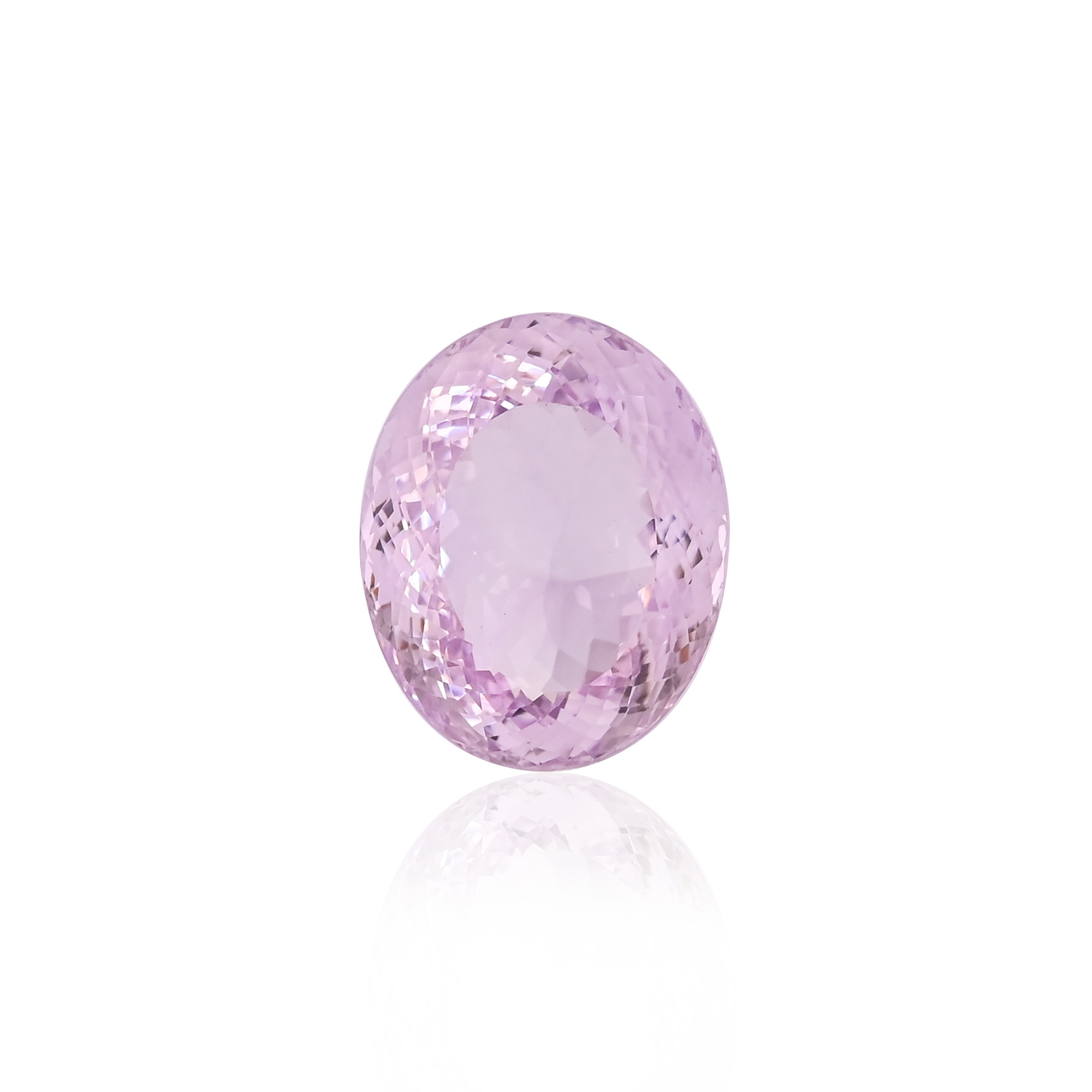 Natural Pink Amethyst 35X28MM Oval Normal Cut 15180Cts 1 Piece Gemstone For Making Jewelry