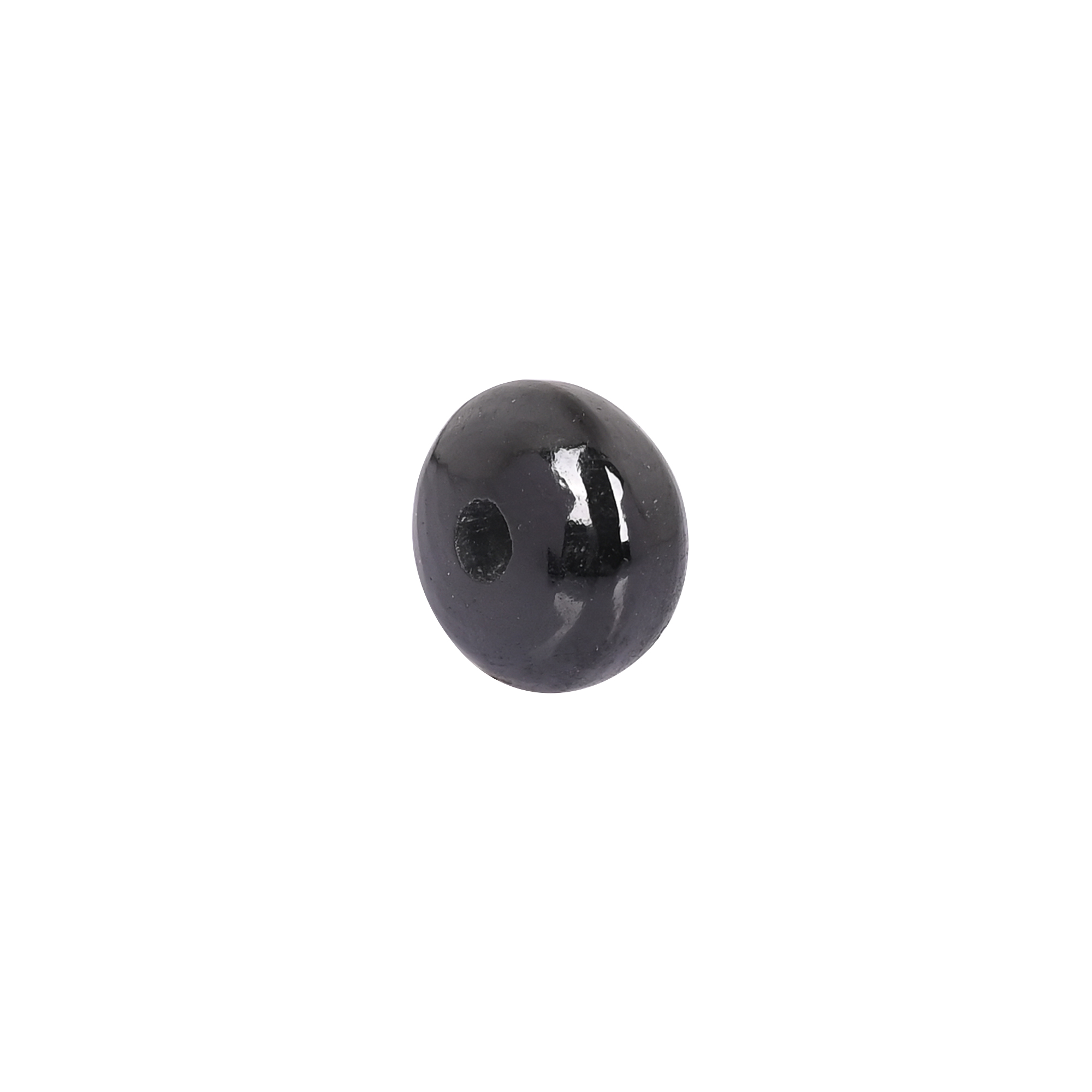 Natural Hypersthene Polished Roundel Gemstone Beads 14x8x3mm 1555 Carat for Jewelry Making