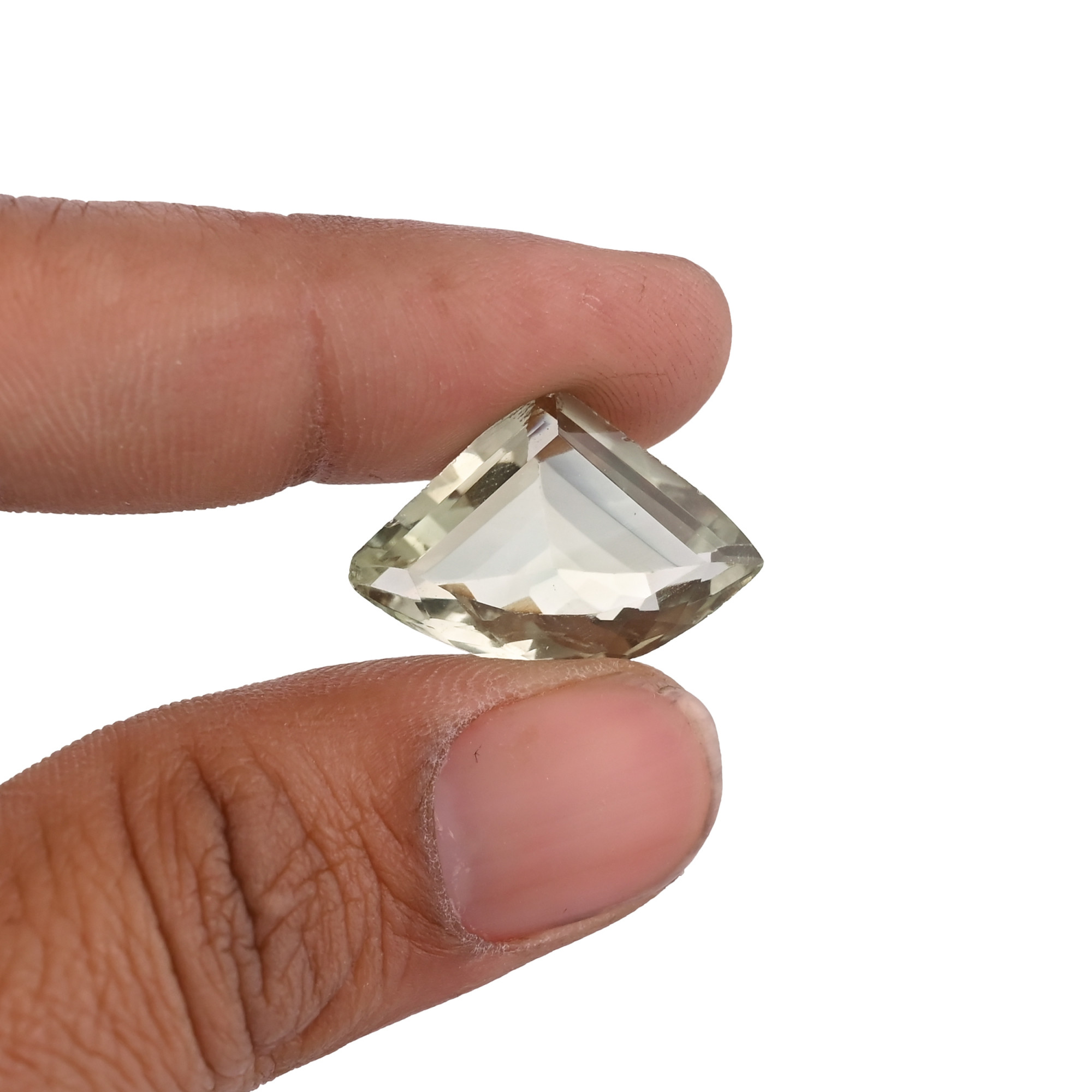 Natural Green Amethyst 23X15MM Fancy Normal Cut 1165Cts 1Piece Gemstone For Making Jewelry