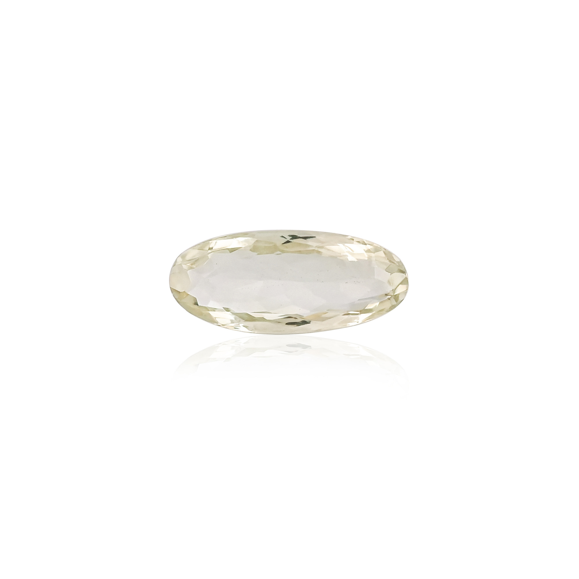 Natural Green Amethyst 25X10MM Oval Normal Cut 1360Cts 1Piece Gemstone For Making Jewelry