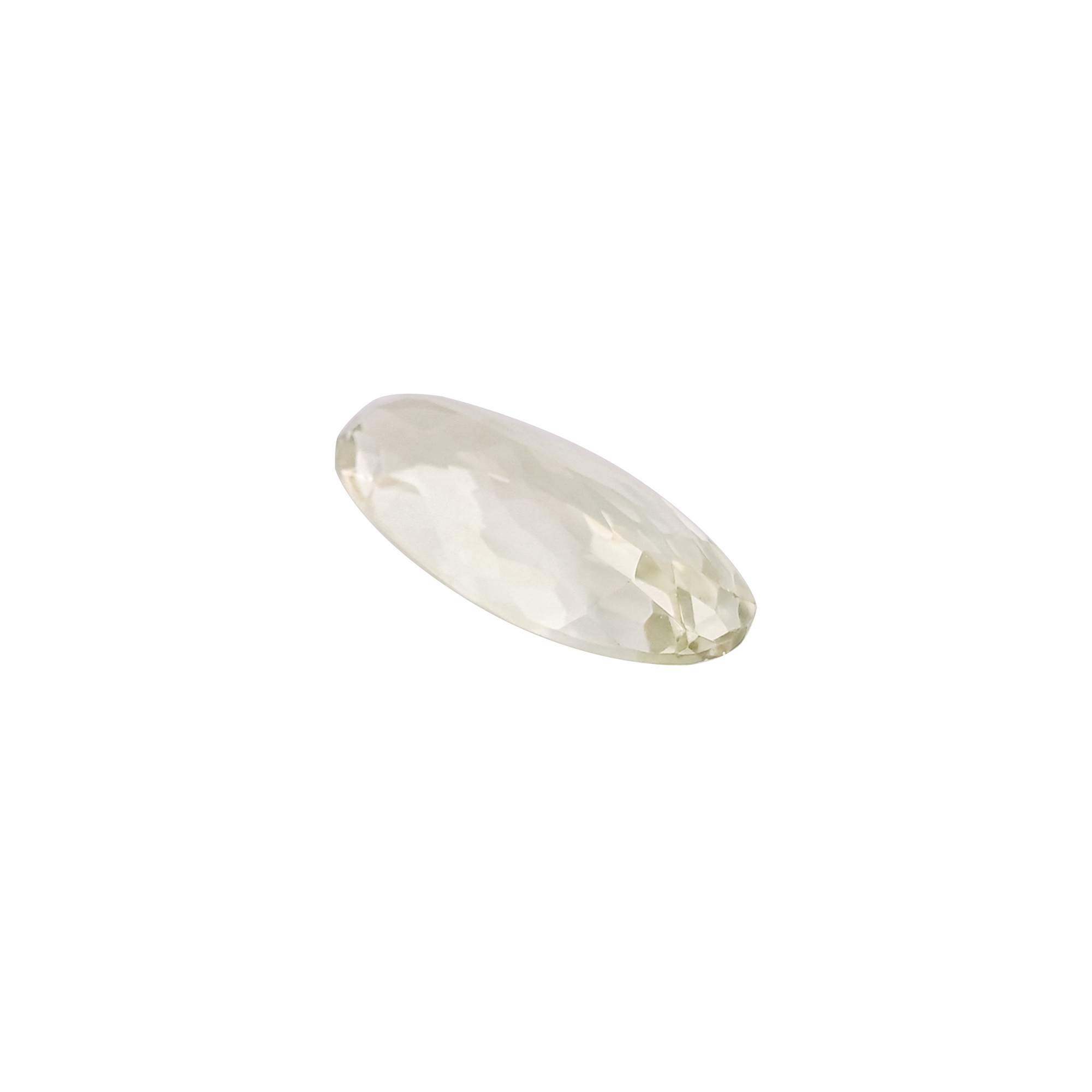 Natural Green Amethyst 25X10MM Oval Normal Cut 1360Cts 1Piece Gemstone For Making Jewelry