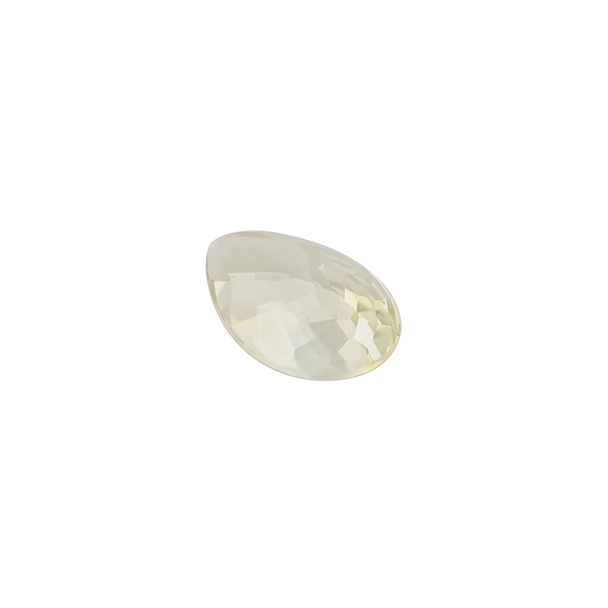 Natural Green Amethyst 22X14MM Pear Normal Cut 1945Cts 1Piece Gemstone For Making Jewelry