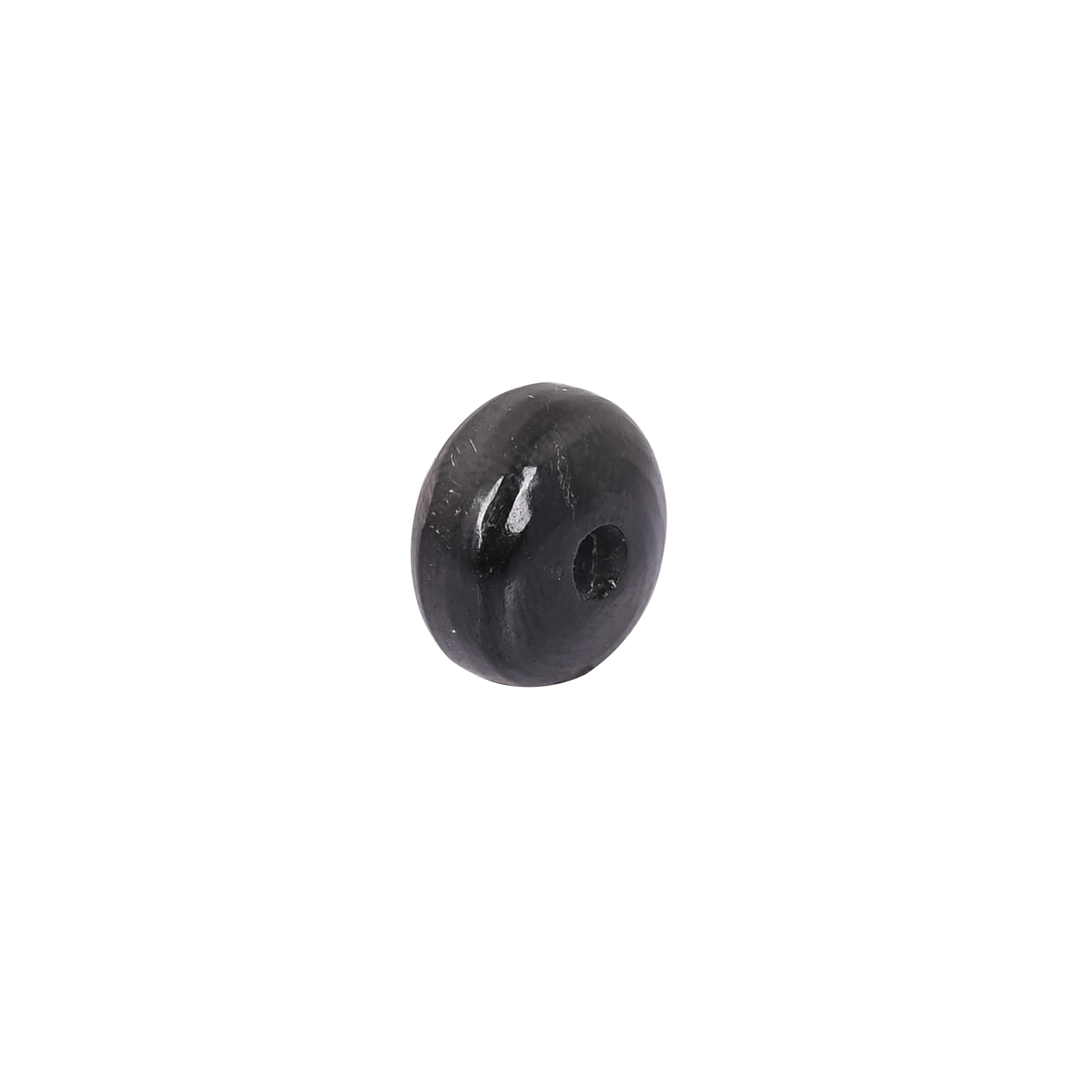 Natural Hypersthene Beads Polished Roundel Gemstone Beads for Jewelry Making