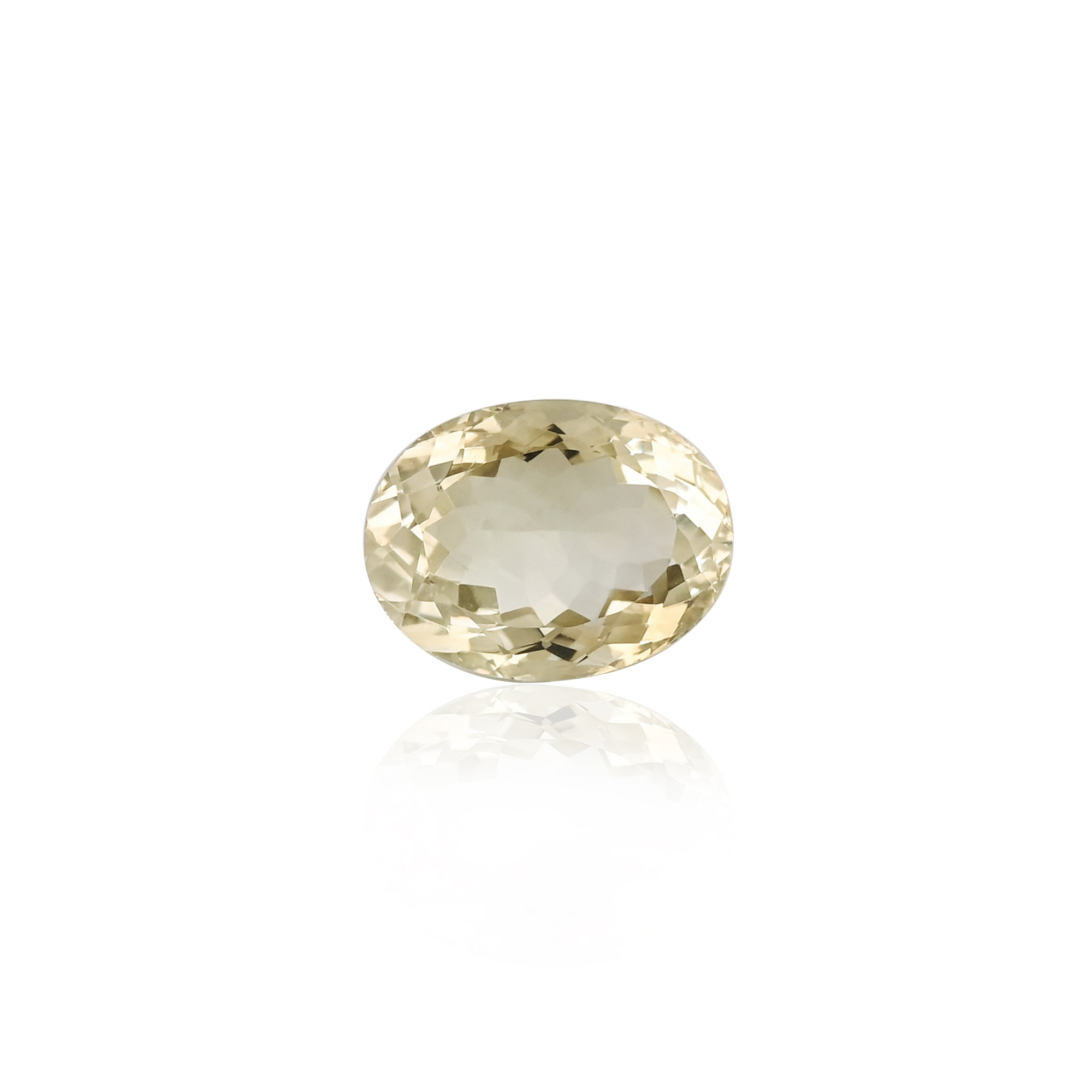 Natural Green Amethyst 18X15MM Oval Normal Cut 1960Cts 1Piece Gemstone For Making Jewelry