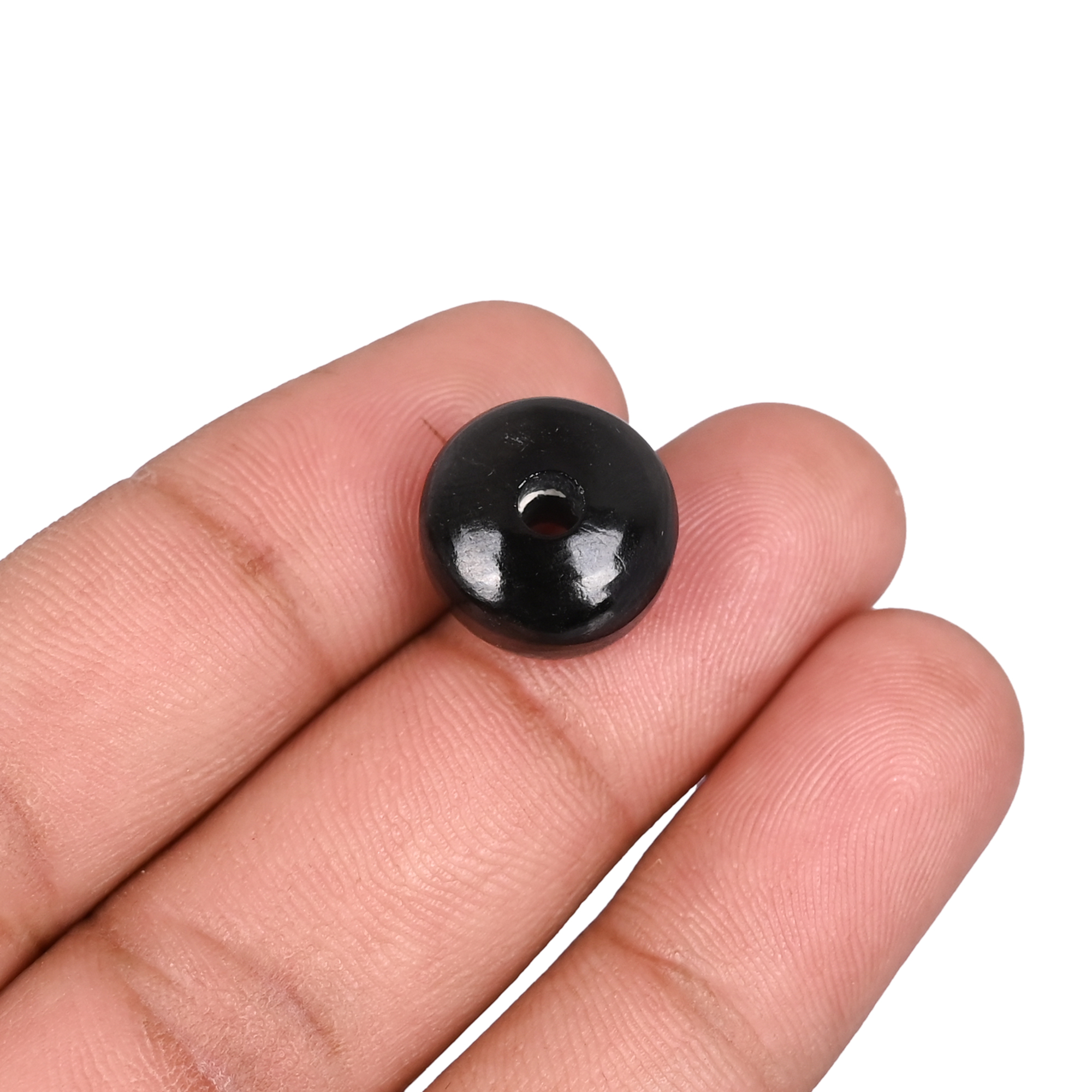 Natural Hypersthene Beads Polished Roundel Gemstone Beads for Jewelry Making