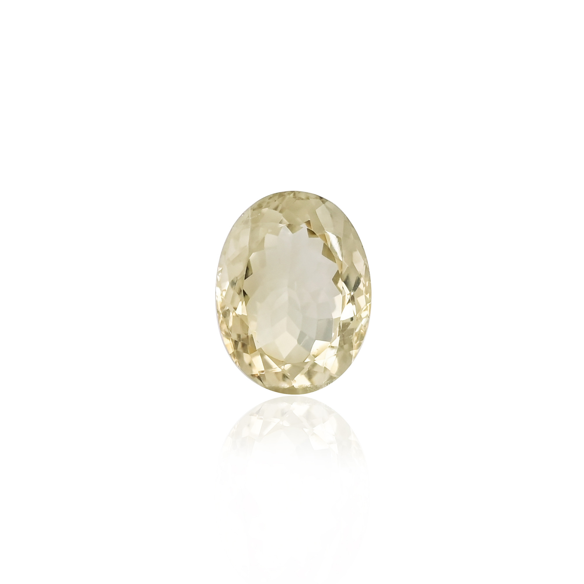 Natural Green Amethyst 18X15MM Oval Normal Cut 1960Cts 1Piece Gemstone For Making Jewelry