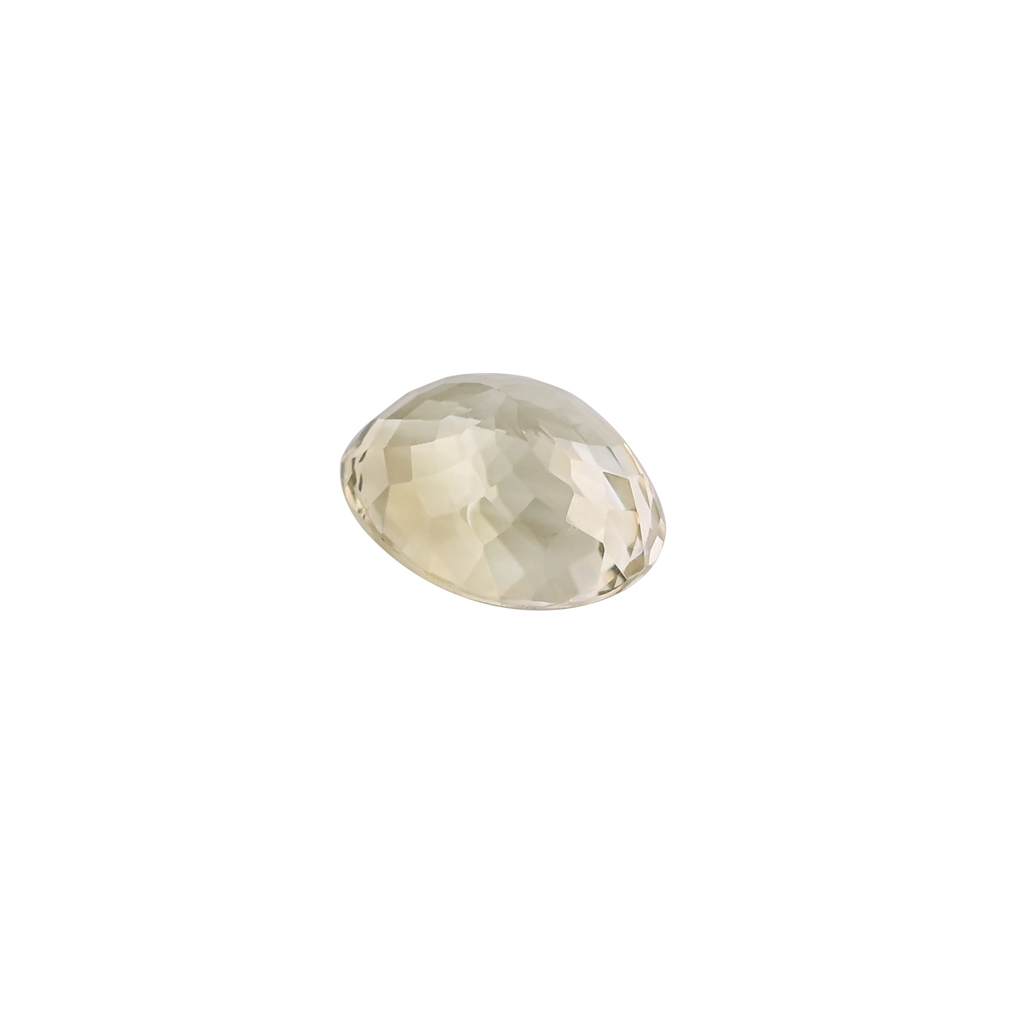 Natural Green Amethyst 18X15MM Oval Normal Cut 1960Cts 1Piece Gemstone For Making Jewelry