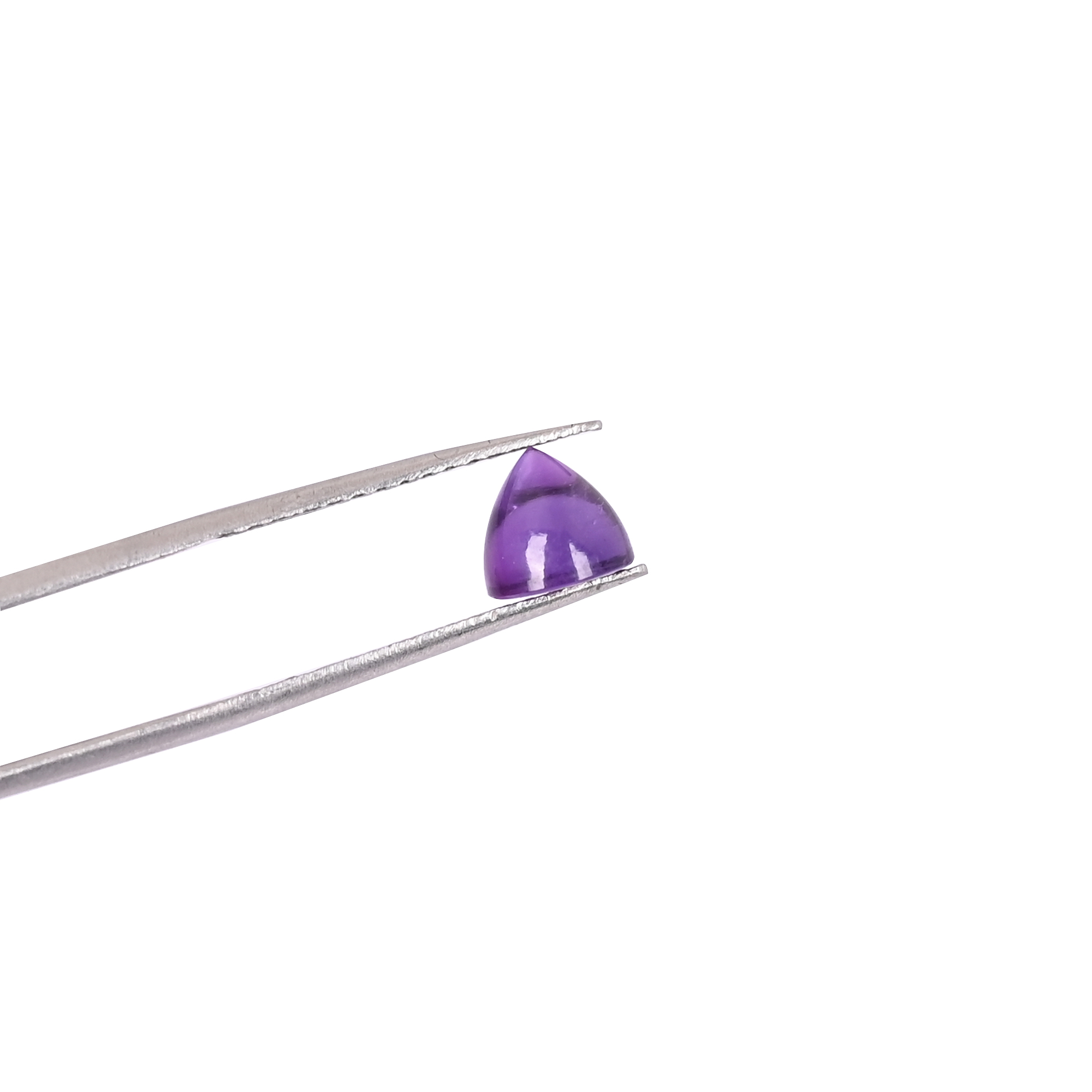 Natural Purple Amethyst Bullet Shape Smooth Gemstone Premium Loose Stone for Jewelry Making