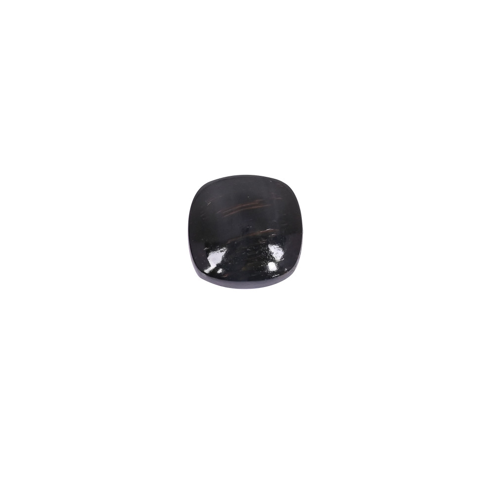 Image of Natural Black Onyx Gemstone 14x14mm Cushion Shape 10.45Cts Best Quality Natural Gemstone for Jewelry