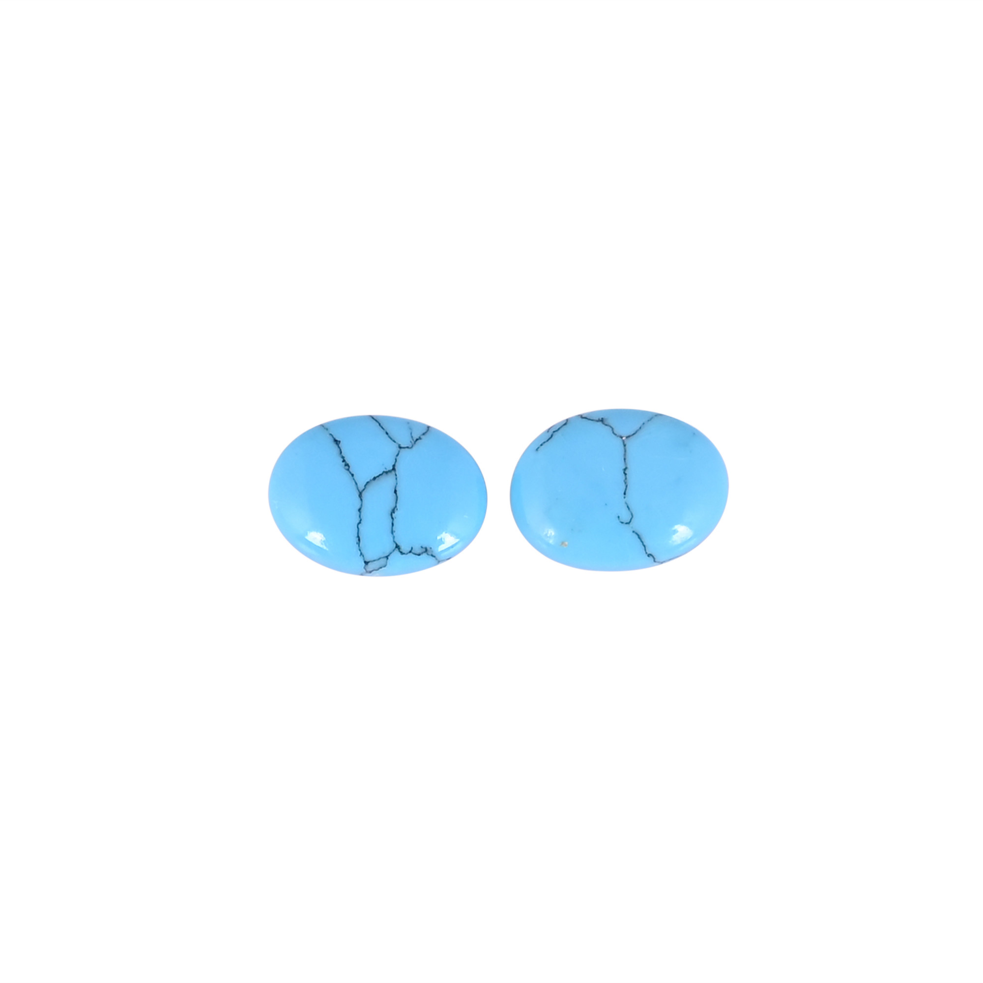 Loose Gemstone Oval Cabochon Turquoise Gemstone Wholesale Lot For Jewelry Making Earrings