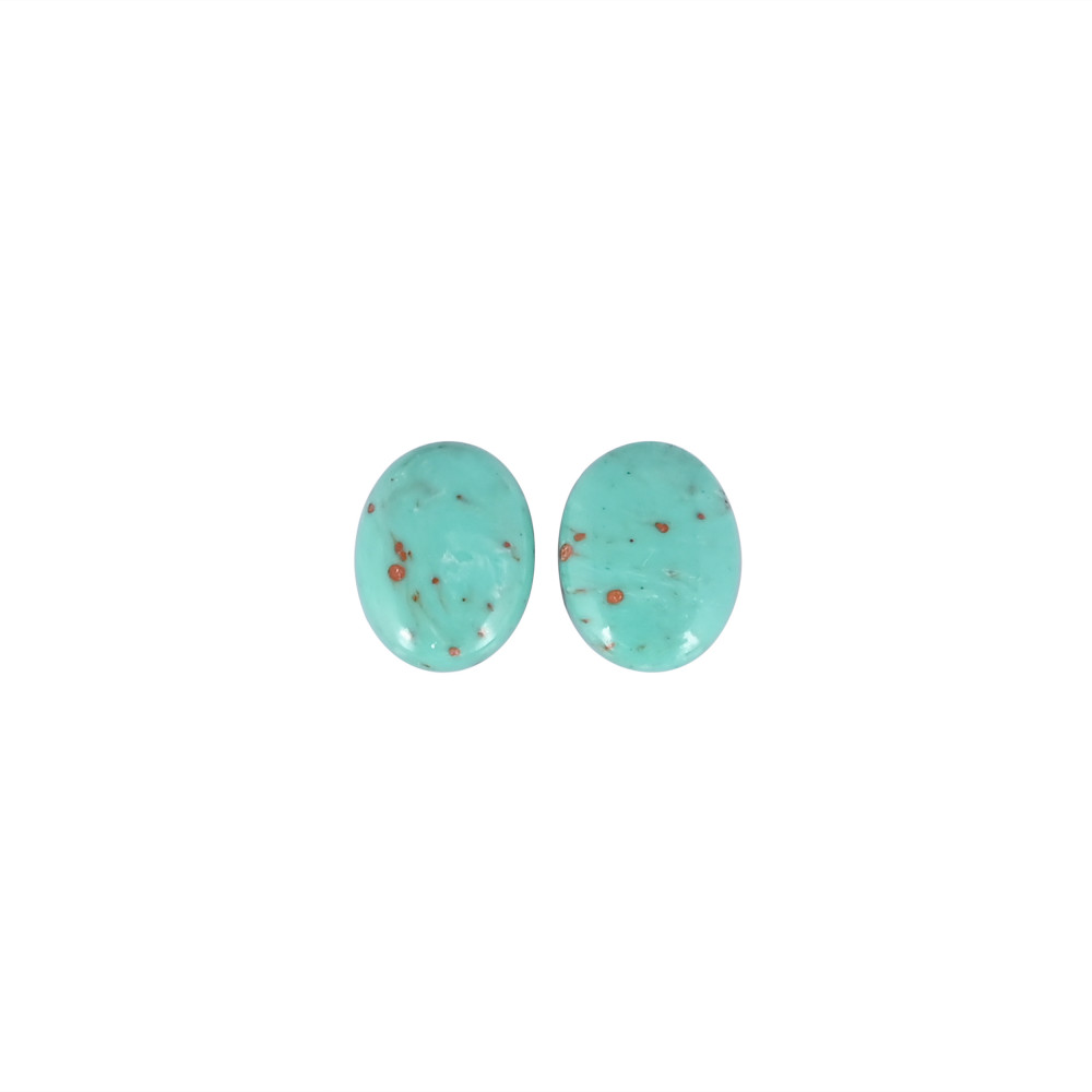 Image of Wholesale Lot Turquoise Oval Cabochon Loose Gemstone For Jewelry Making Earrings