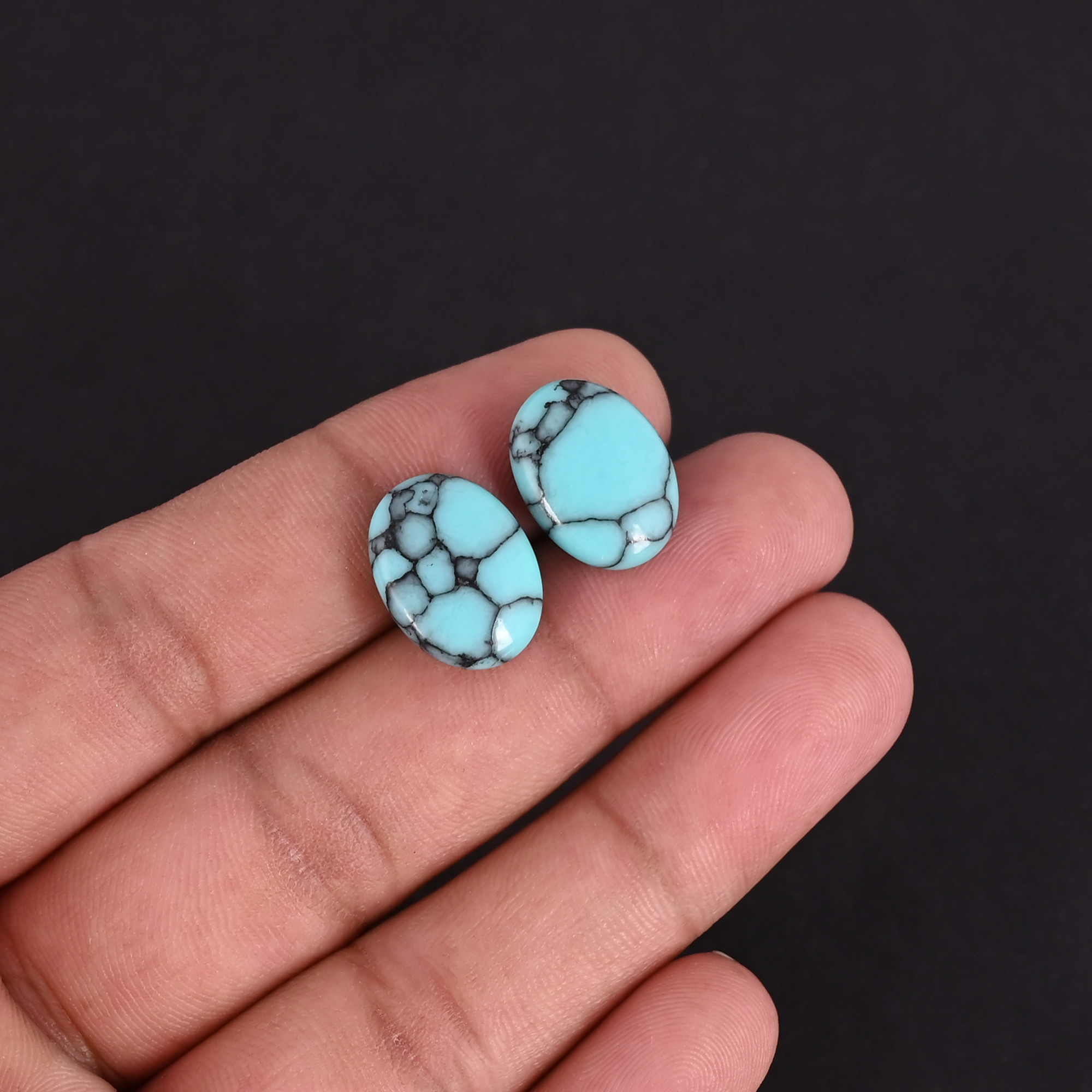 Turquoise Oval Cabochon Wholesale Lot Loose Gemstone For Jewelry Making Earrings