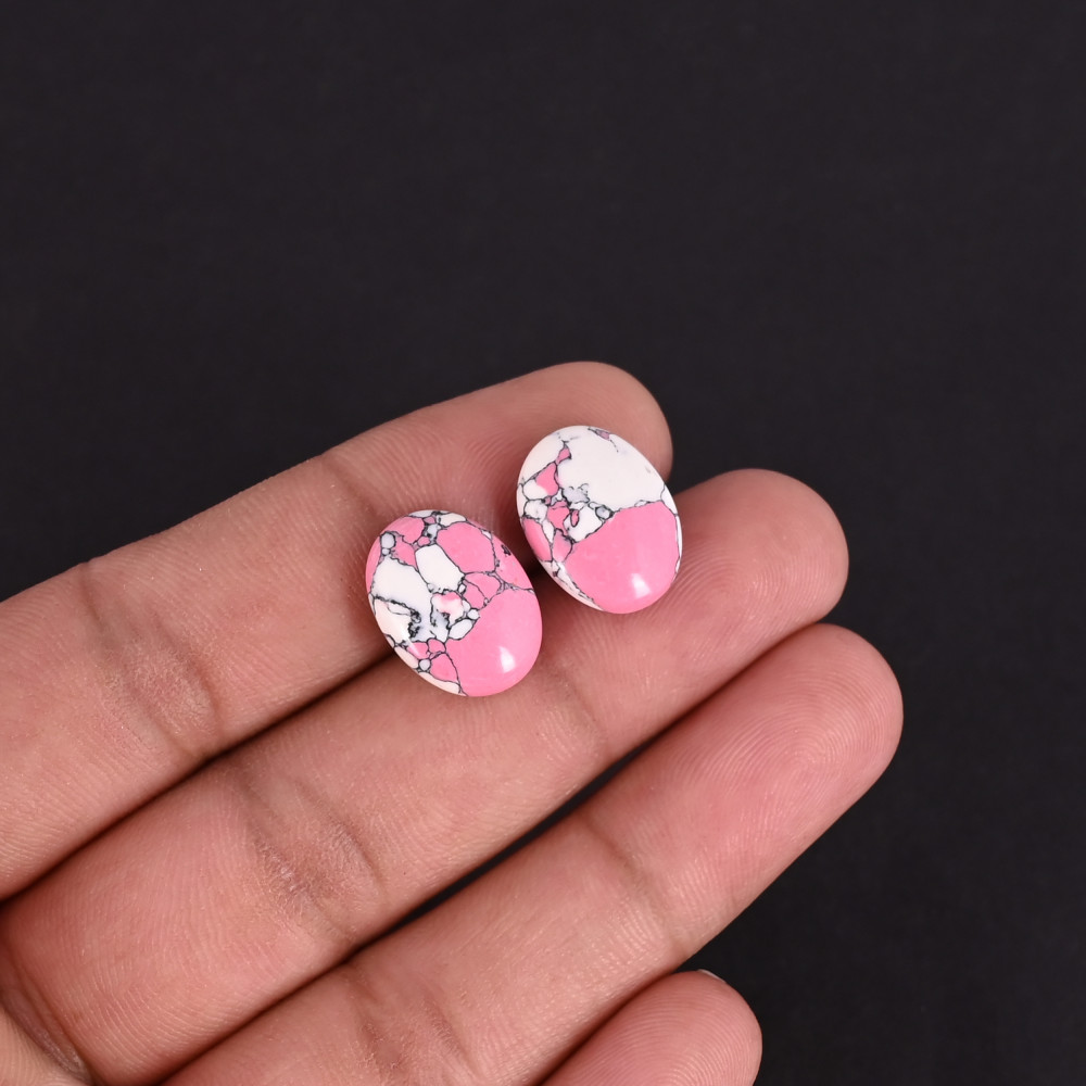 Image of Turquoise Oval Cabochon Gemstone Wholesale Lot Jewelry Making handcrafted Loose Gemstone