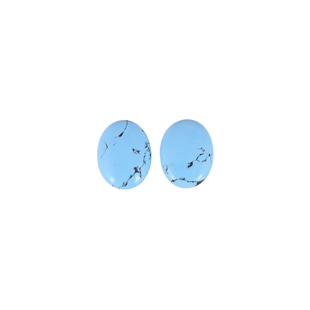Image of Wholesale Lot Turquoise Oval Cabochon Loose Gemstone For Jewelry Making Earrings