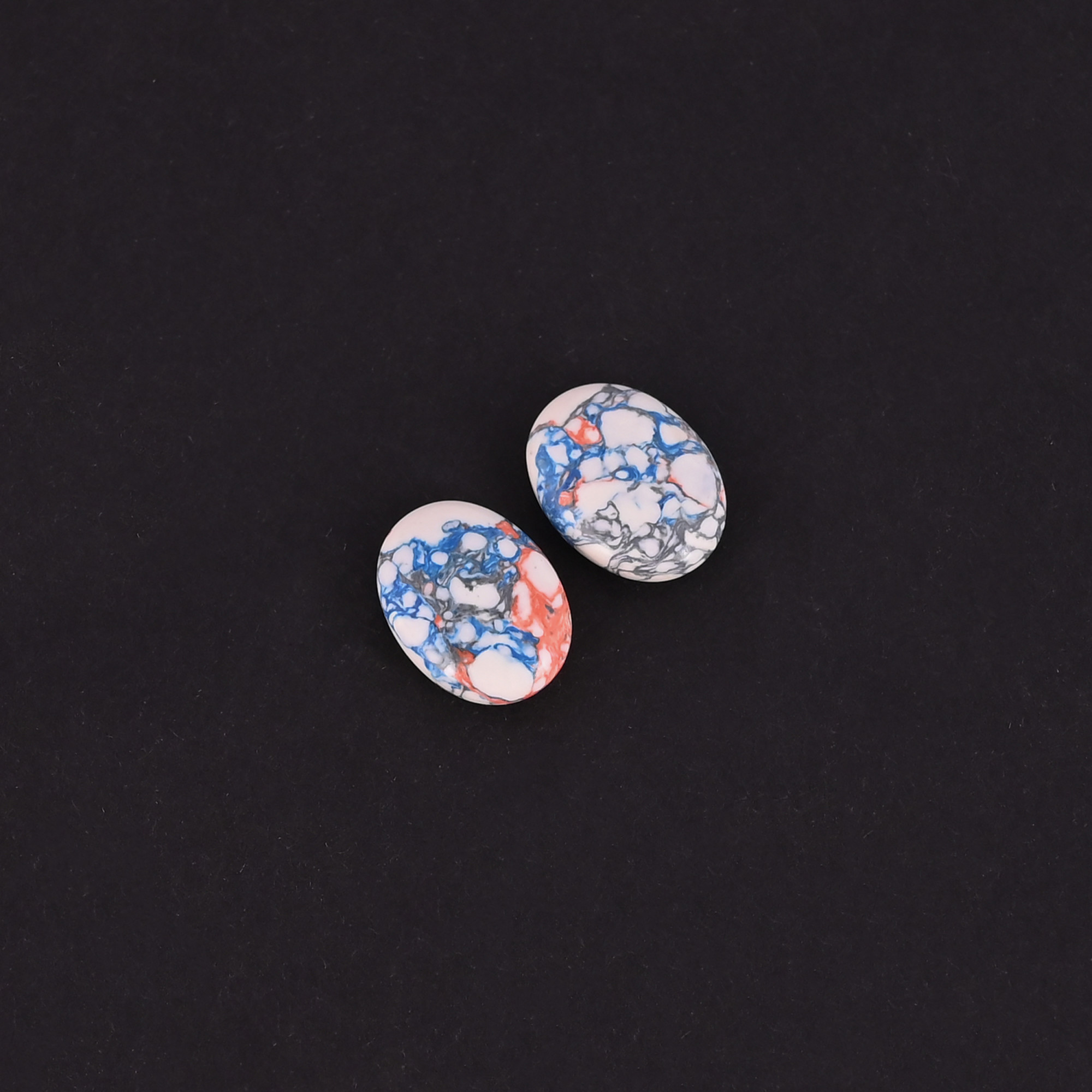 Oval Loose Gemstone Chinese Turquoise Stone For Jewelry Making Earrings Wholesale Lot