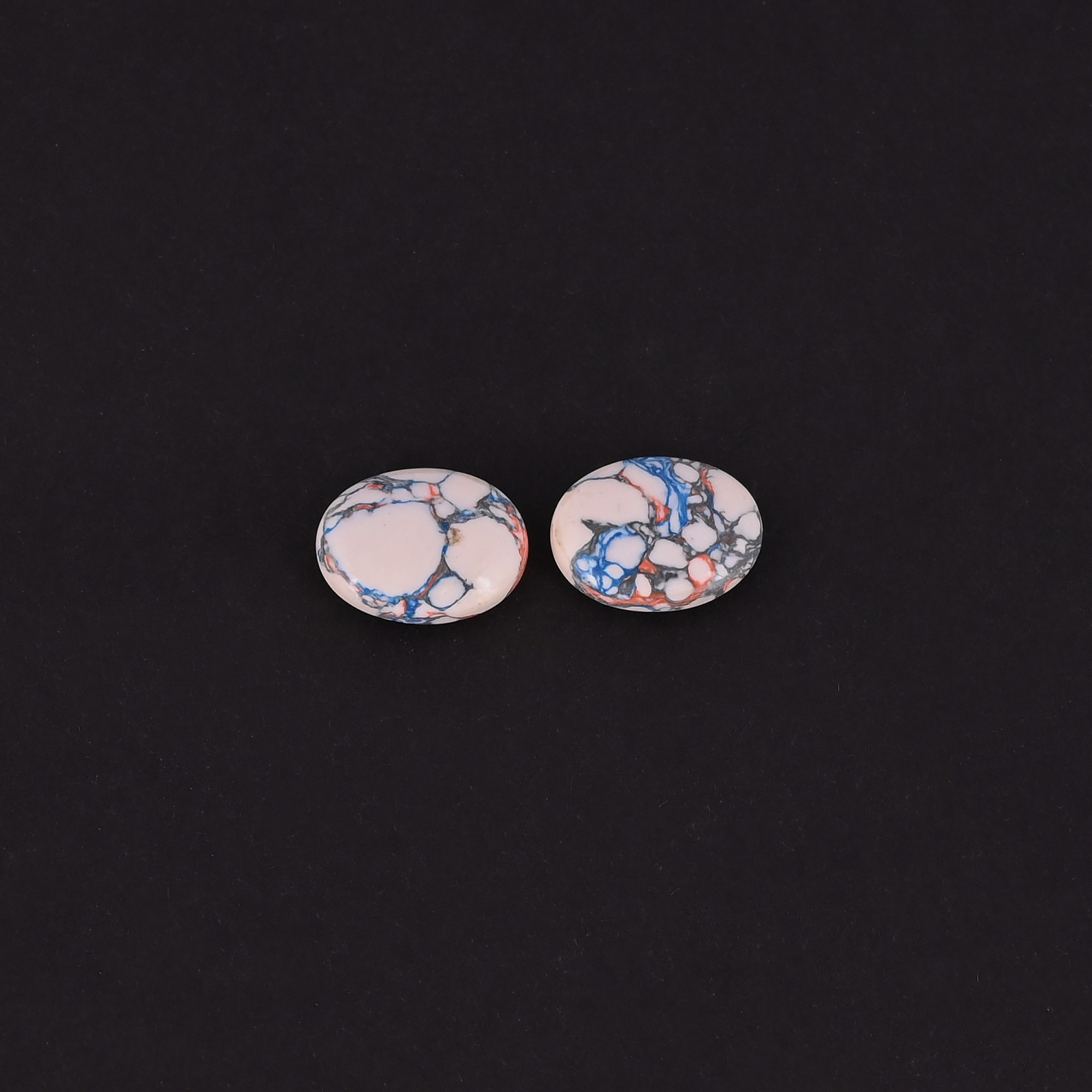 Oval Loose Gemstone Chinese Turquoise Stone For Jewelry Making Earrings Wholesale Lot