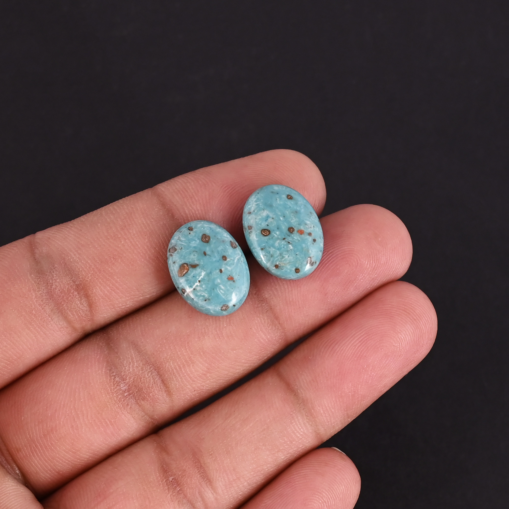 Turquoise Oval Cabochon Gemstone Wholesale Lot Jewelry Making handcrafted Loose Gemstone