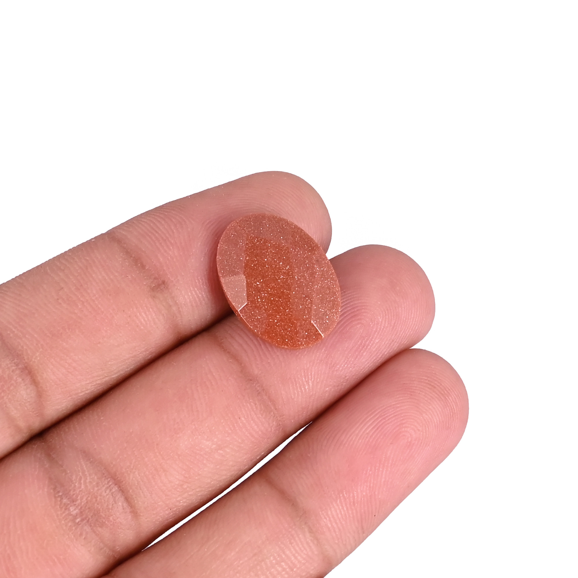 Wholesale Lot Sunstone Loose Oval Gemstone Lot Stone For Jewelry Making Ring