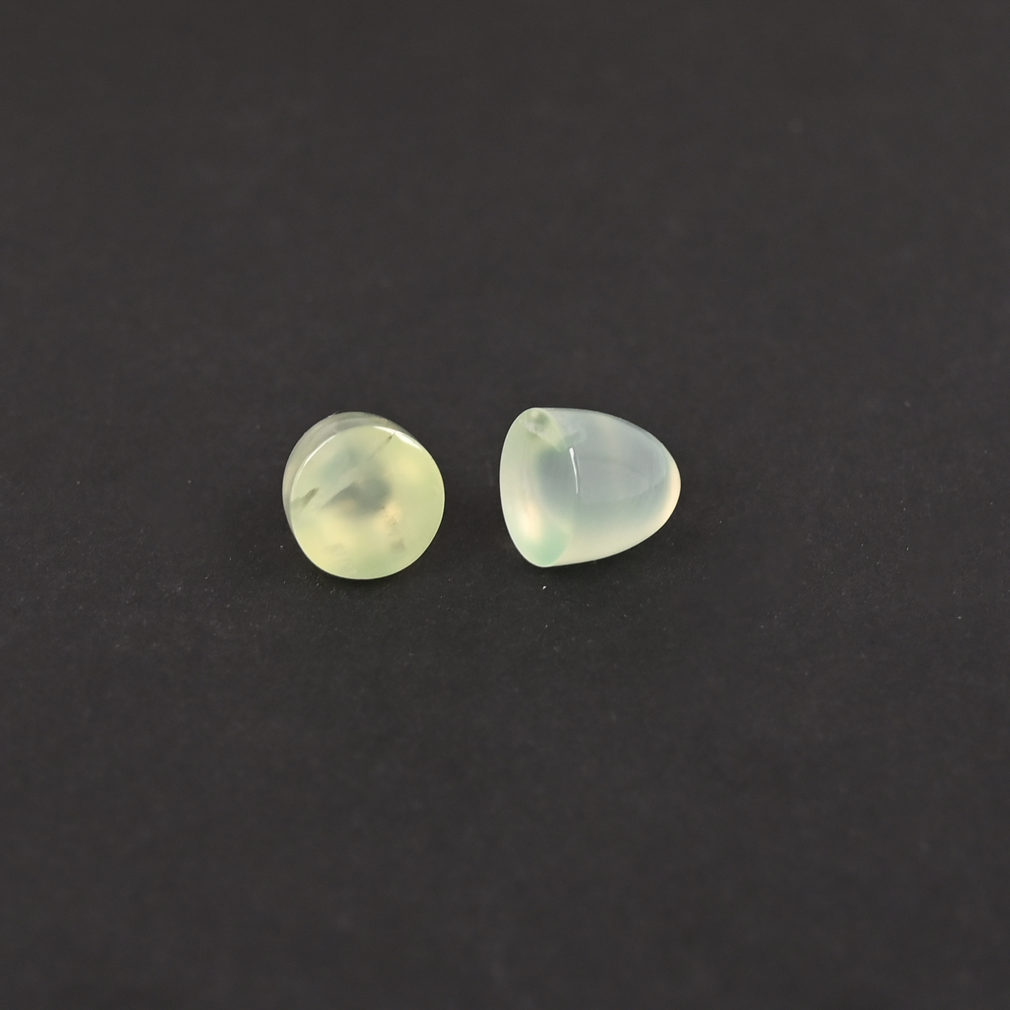 Natural White Moonstone Smooth stone 8x8mm Bullet Shape 415Cts Gemstone for Jewelry making