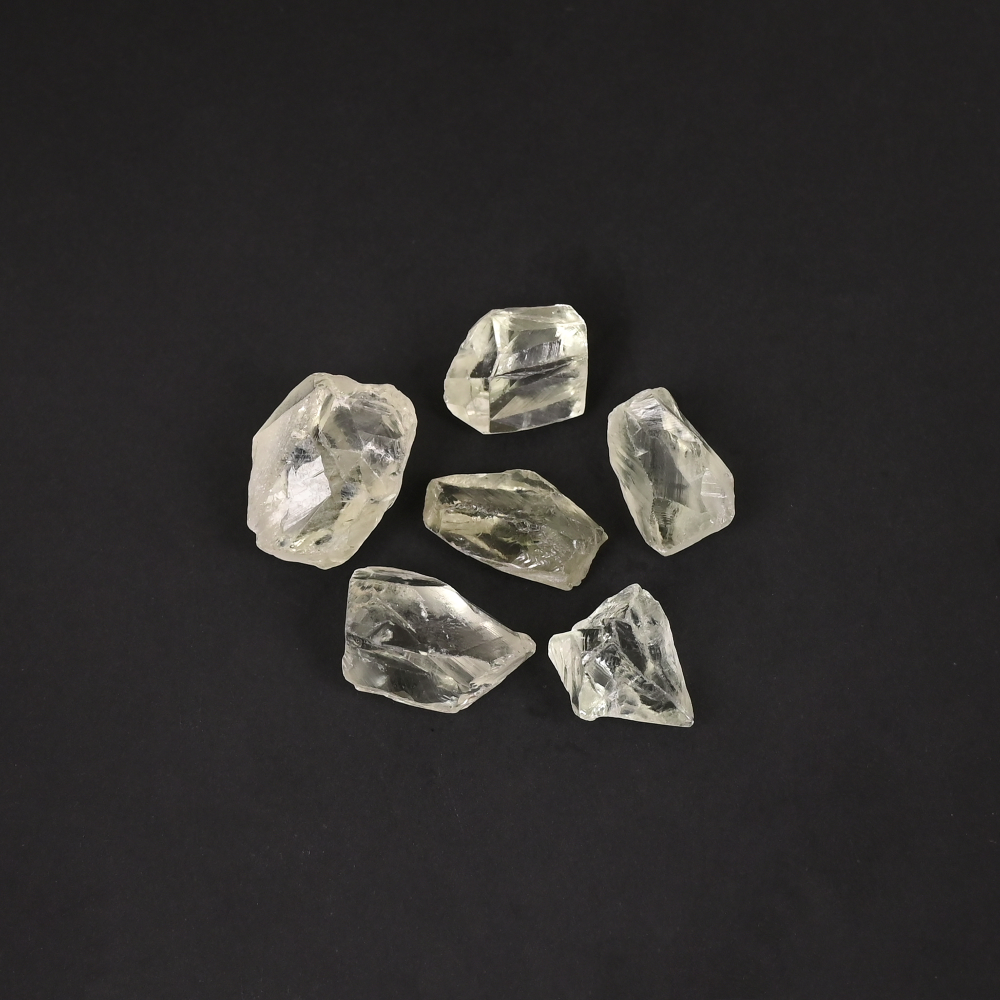 Natural Green Amethyst Rough Loose Gemstone Free Form Crystal Stone for Jewelry Making Craft