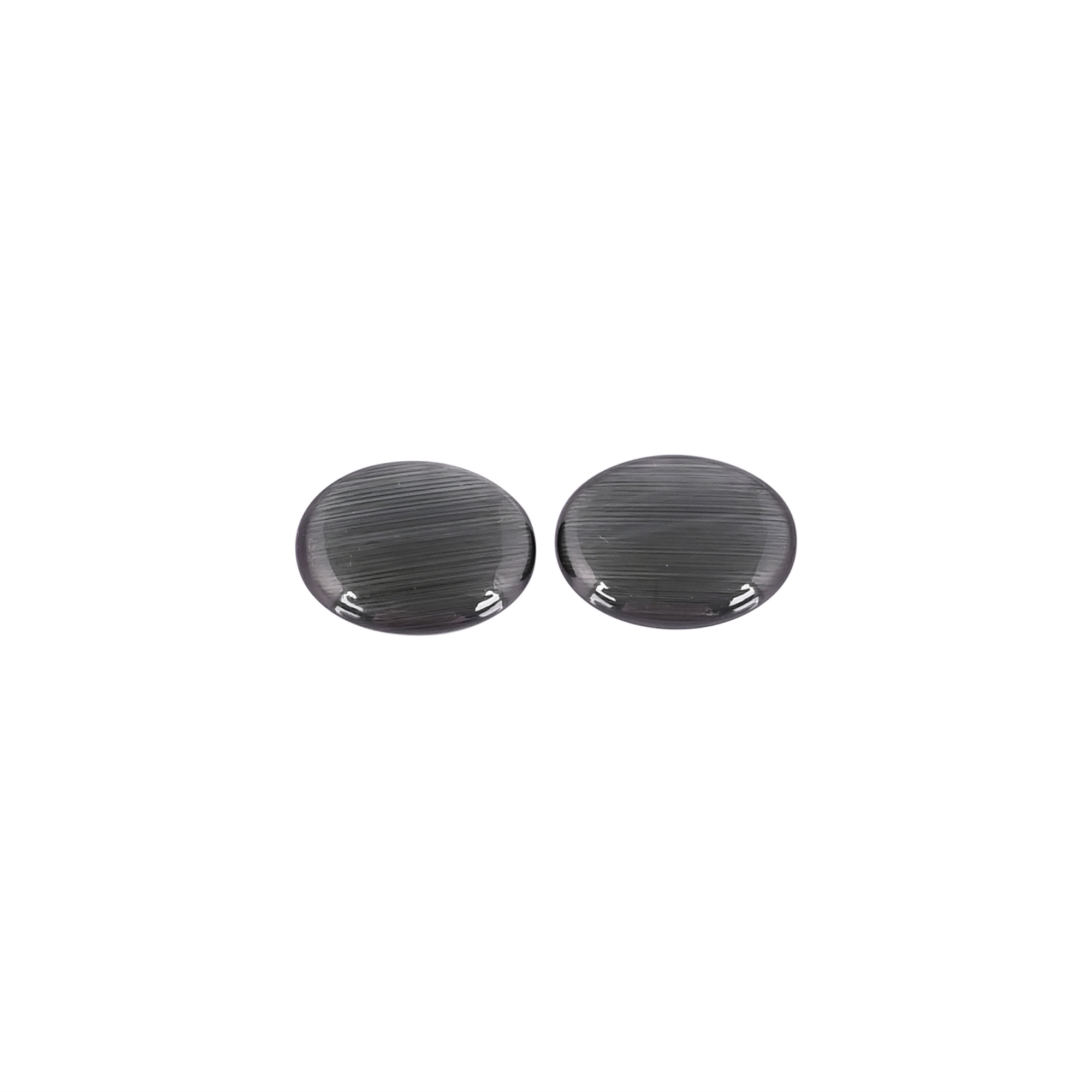 Wholesale Grey Cats Eye Loose Oval Gemstone Lot Stone For Custom Jewelry Making Ring Earring