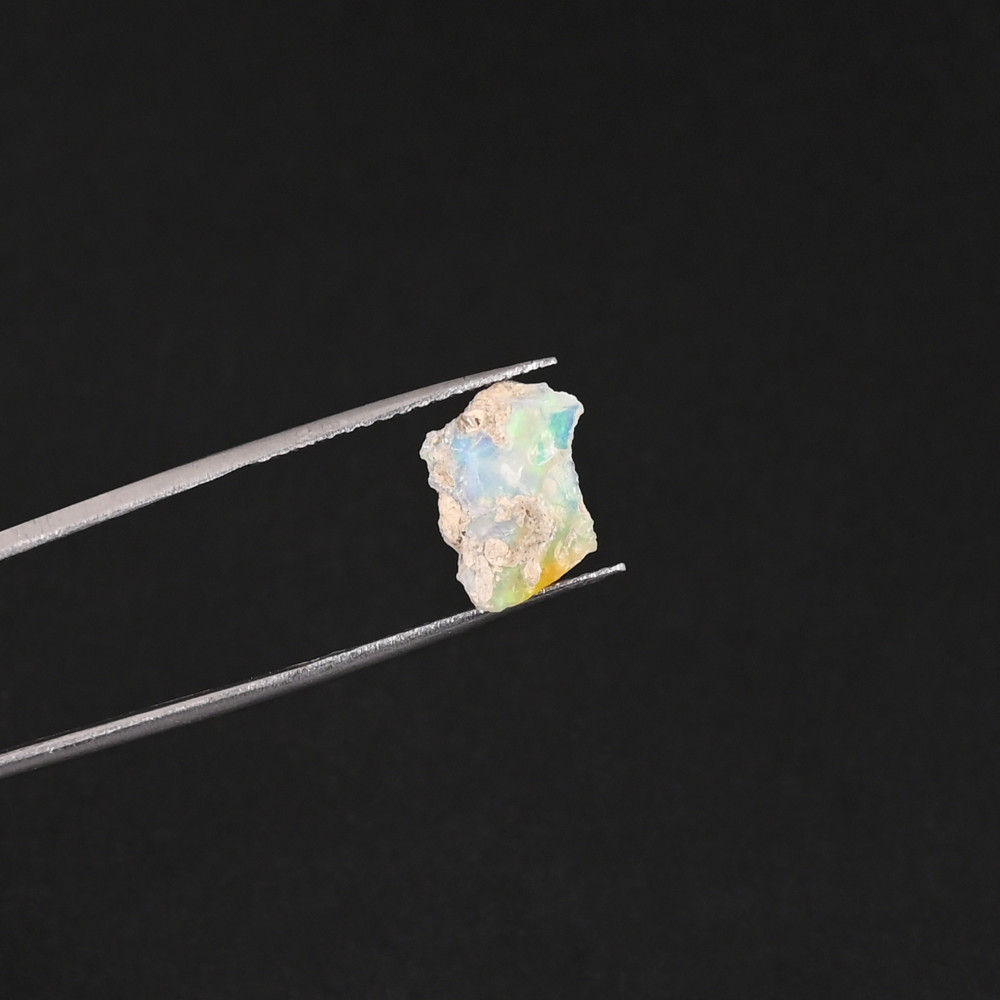 Image of Natural Ethiopian Opal Rough Gemstone 20.70 Carat Best Quality for Jewelry Making-Ishu Gems Custom Orders Accepted