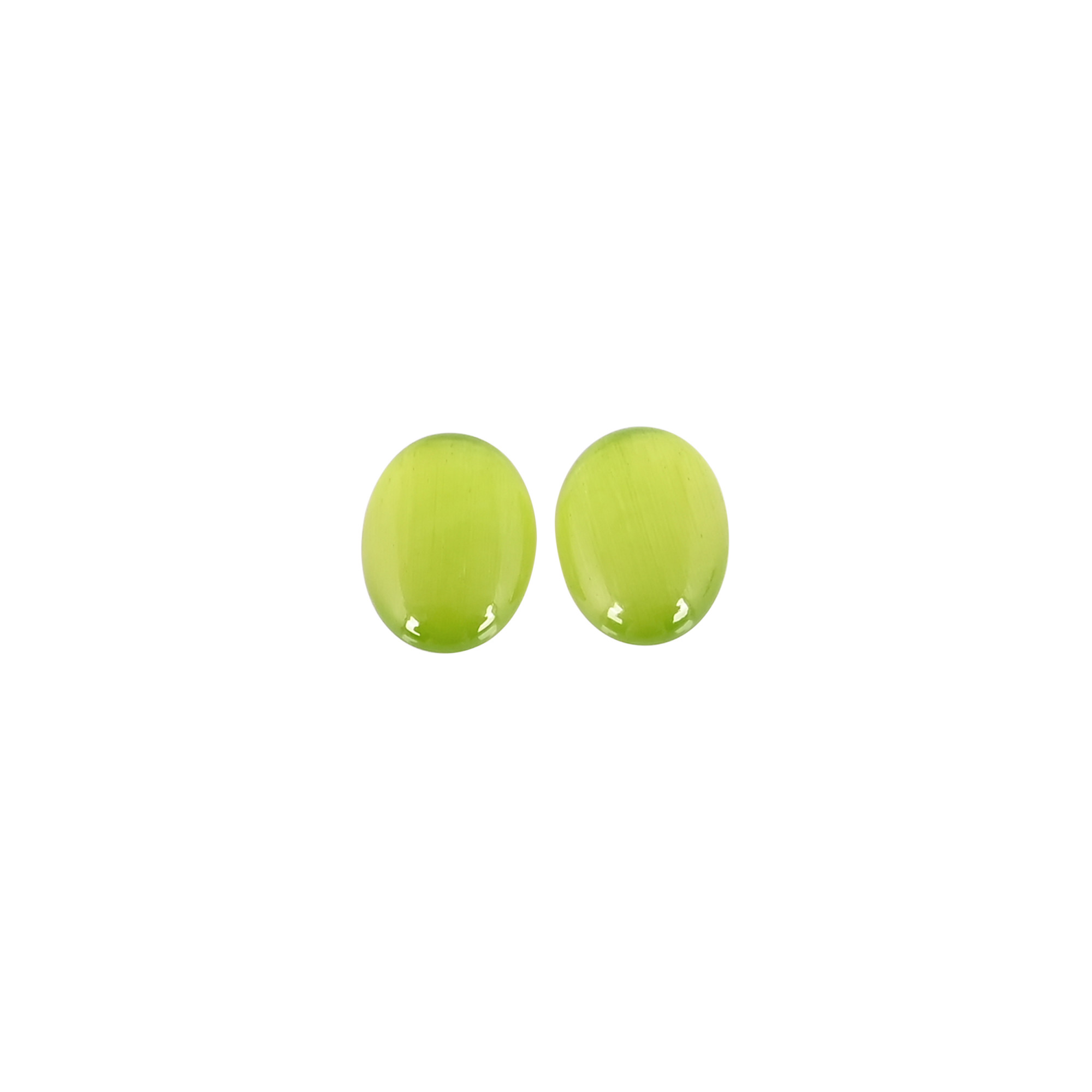 Green Cats Eye Wholesale Lot Loose Oval Gemstone Lot Stone For Jewelry Making Ring