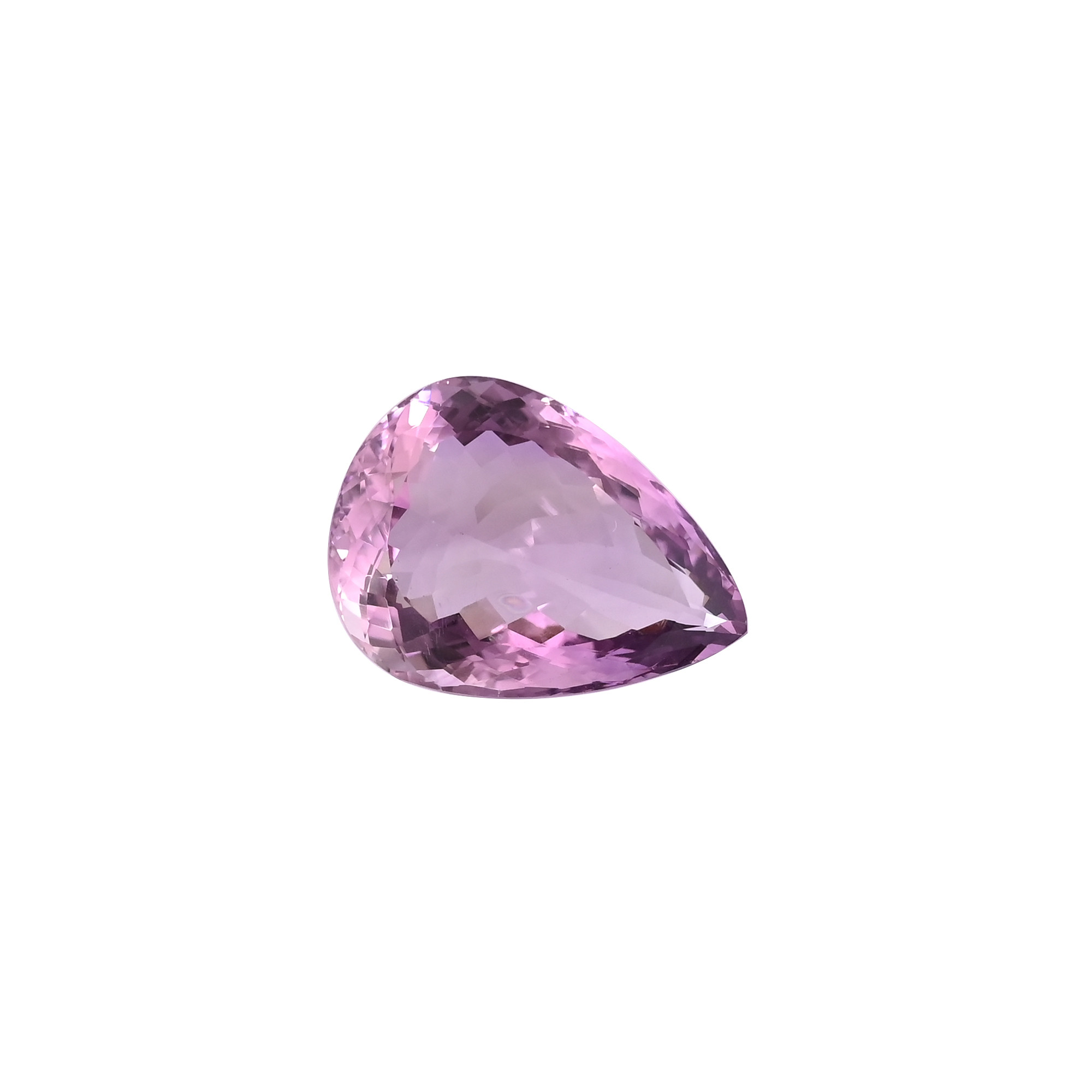 Purple Color Pear Shape Natural Amethyst Size 30x22mm 45 cts for Jewelry Making Ring Necklace Loose Gem Stone