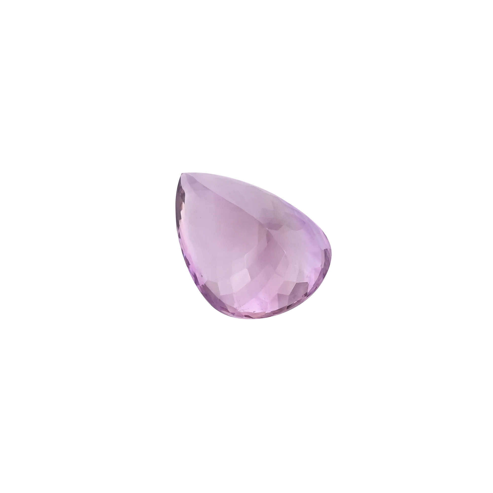Purple Color Pear Shape Natural Amethyst Size 30x22mm 45 cts for Jewelry Making Ring Necklace Loose Gem Stone