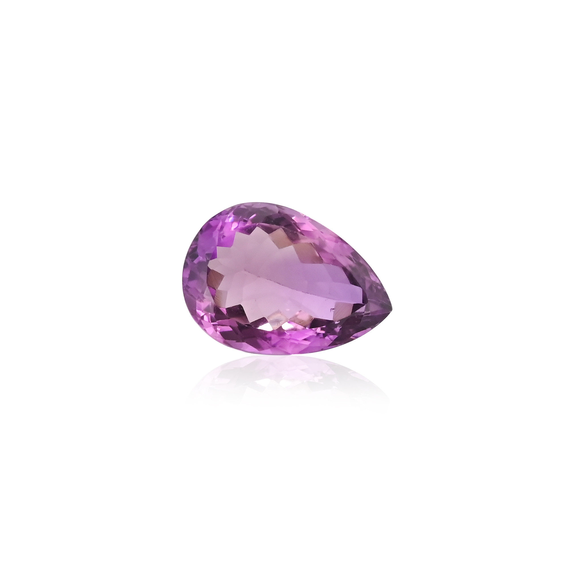 Purple Color Pear Shape Natural Amethyst Size 22x16mm for Jewelry Making Loose Gem Stone Rings