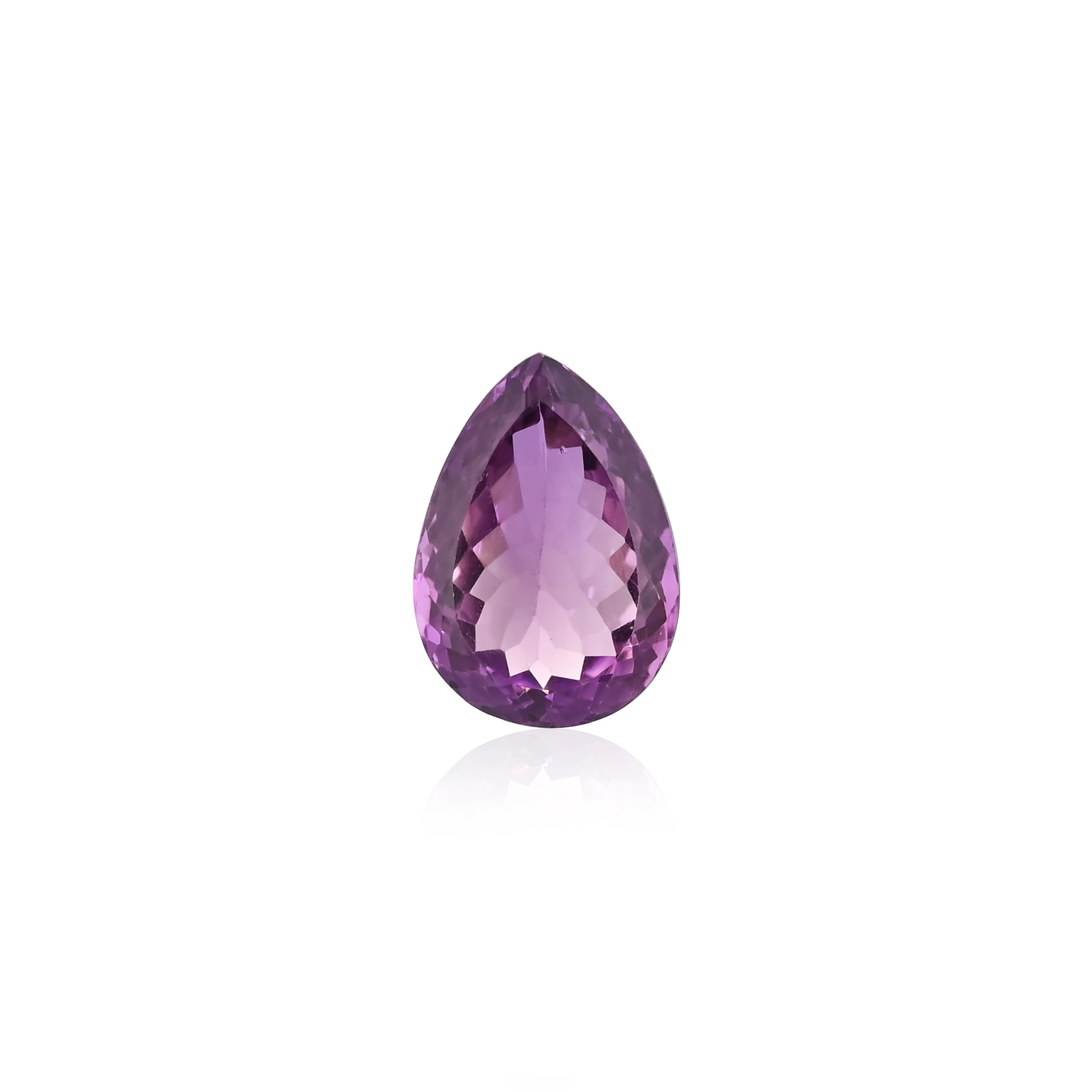 Purple Color Pear Shape Natural Amethyst Size 22x16mm for Jewelry Making Loose Gem Stone Rings