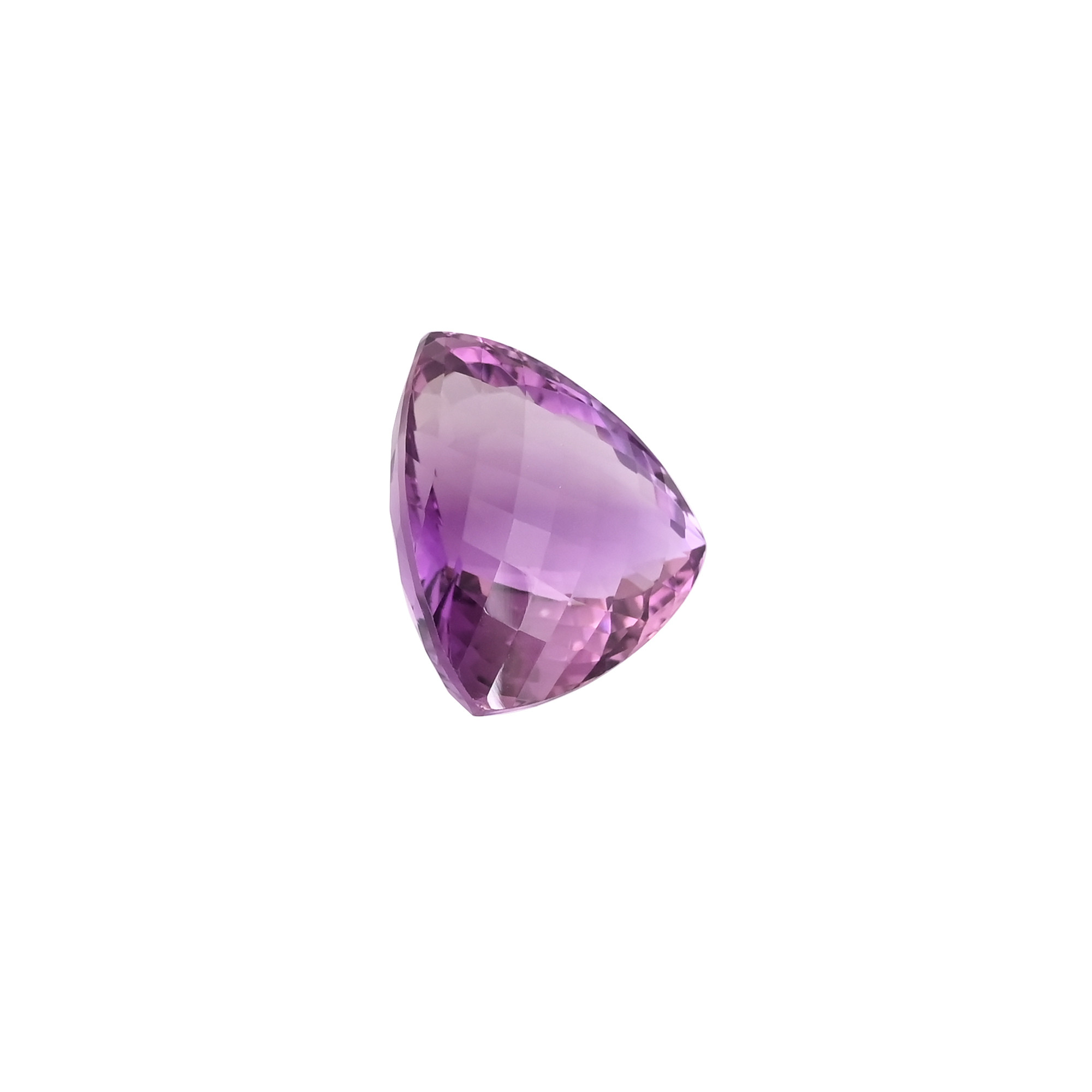 100 Natural Purple Amethyst Faceted Custom Making 46 cts 26x22mm Loose Gemstones Factory Wholesale Price for Jewelry Making