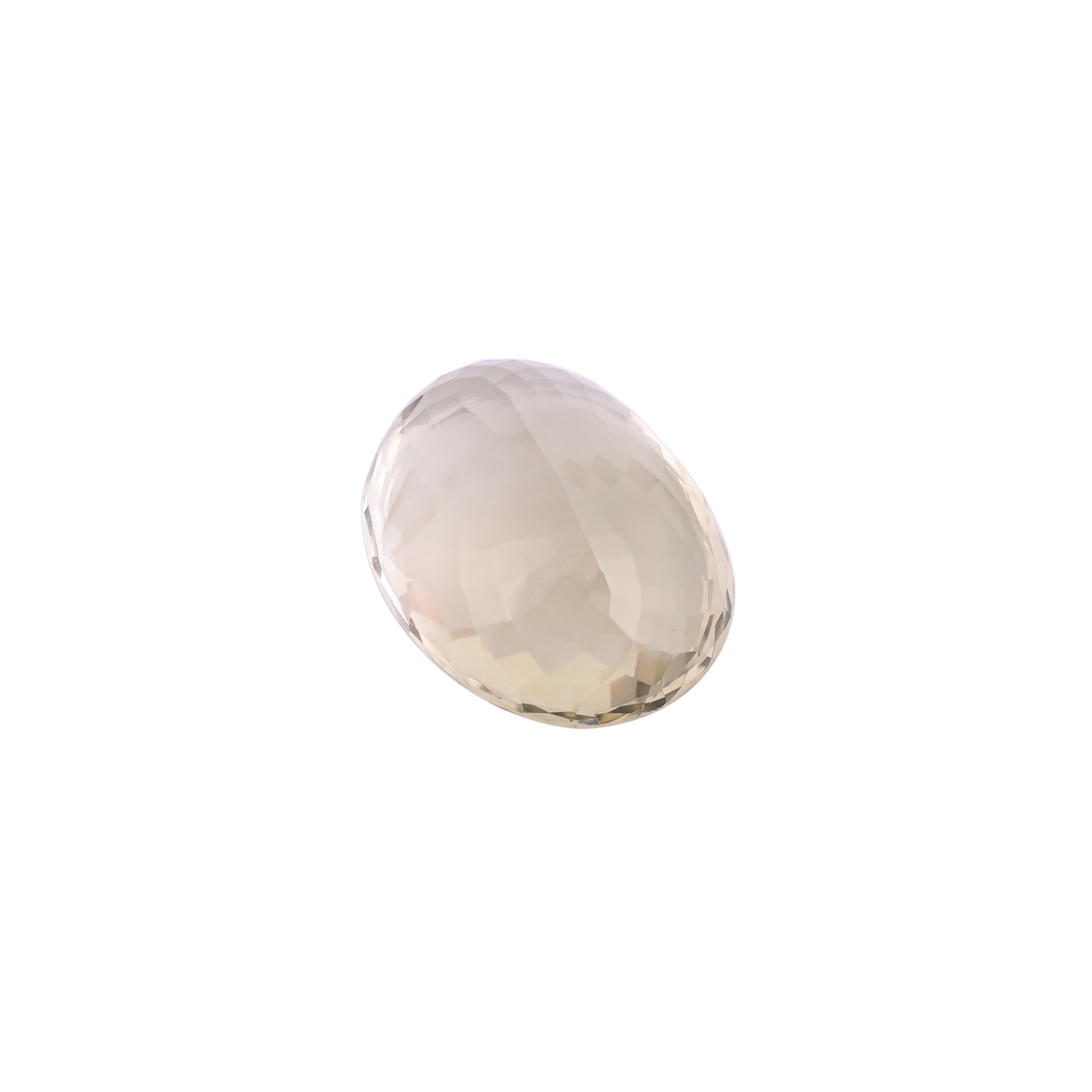 Natural Green Amethyst 23X16MM Oval Normal Cut 21Cts 1Piece Gemstone For Making Jewelry