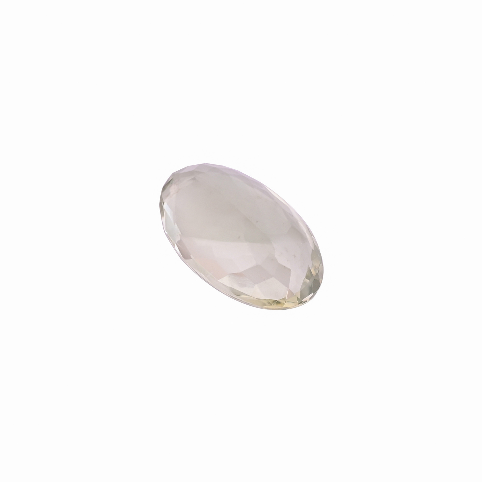 Natural Green Amethyst 26X16MM Oval Normal Cut 285Cts 1Piece Gemstone For Making Jewelry