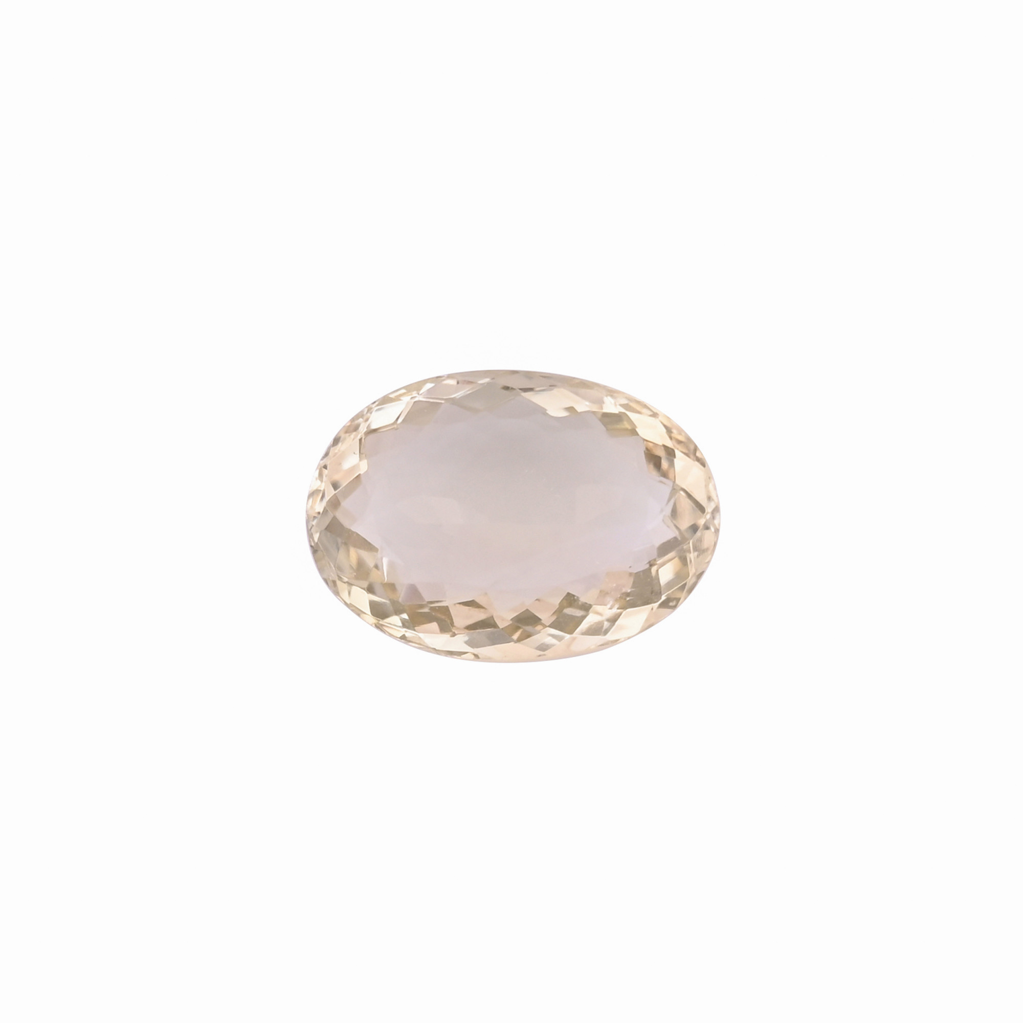 Natural Green Amethyst 27X19MM Oval Natural Cut 355Cts 1Piece Gemstone For Making Jewelry