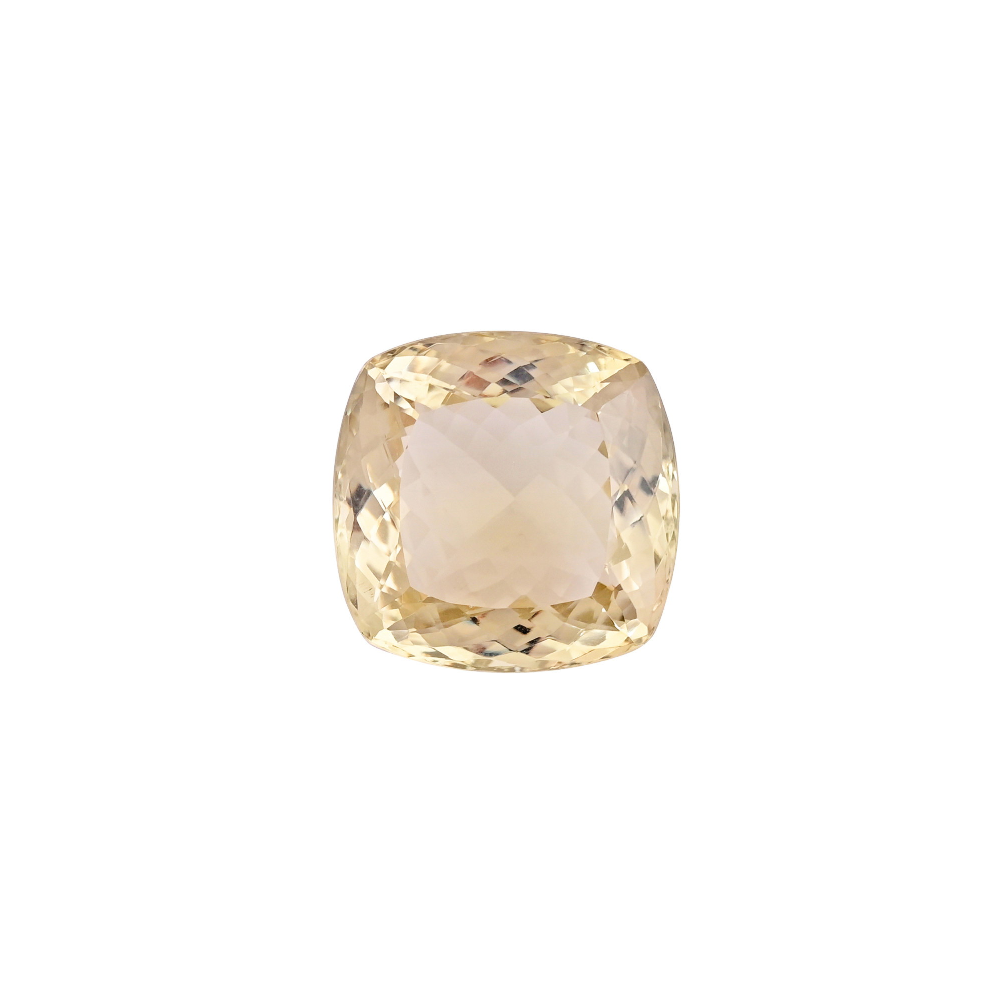 Natural Green Amethyst 28MM Cushion Normal Cut 905Cts 1Piece Gemstone For Making Jewelry