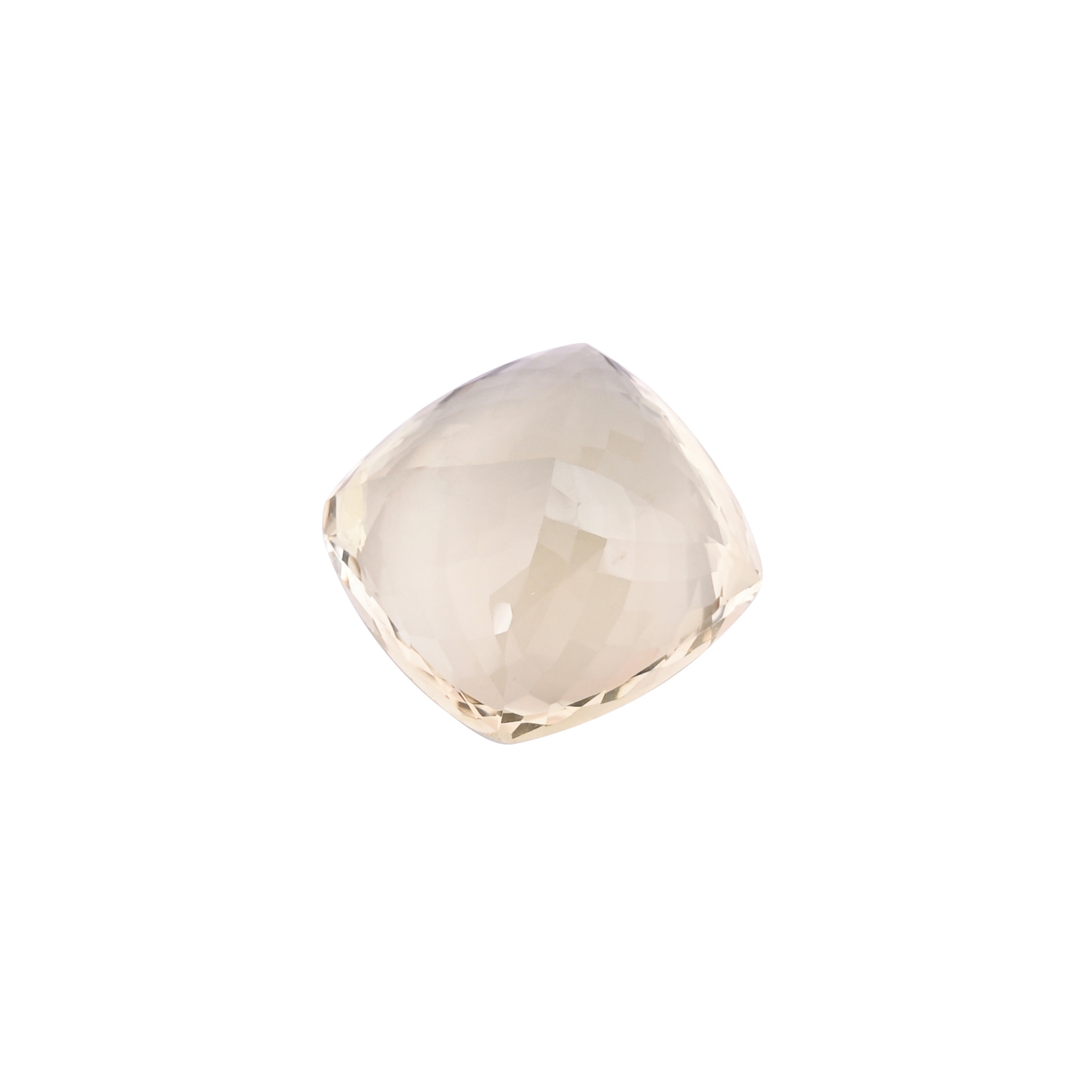 Natural Green Amethyst 28MM Cushion Normal Cut 905Cts 1Piece Gemstone For Making Jewelry