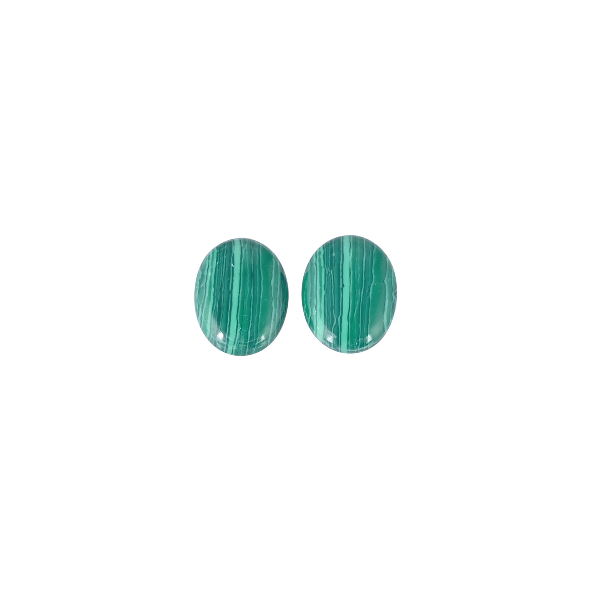 Malachite Loose Oval Cabochon Gemstone Wholesale Lot Stone For Custom Jewelry Making Ring Earring